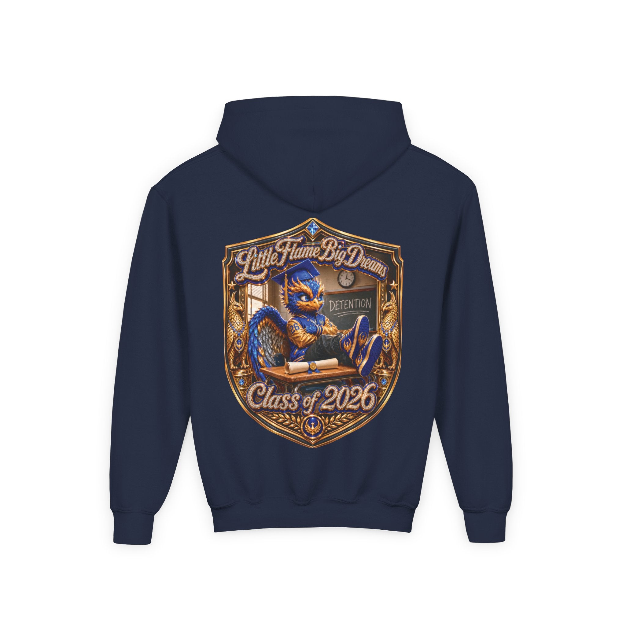Little Blaze Youth Hoodie — Little Flame Big Dreams
