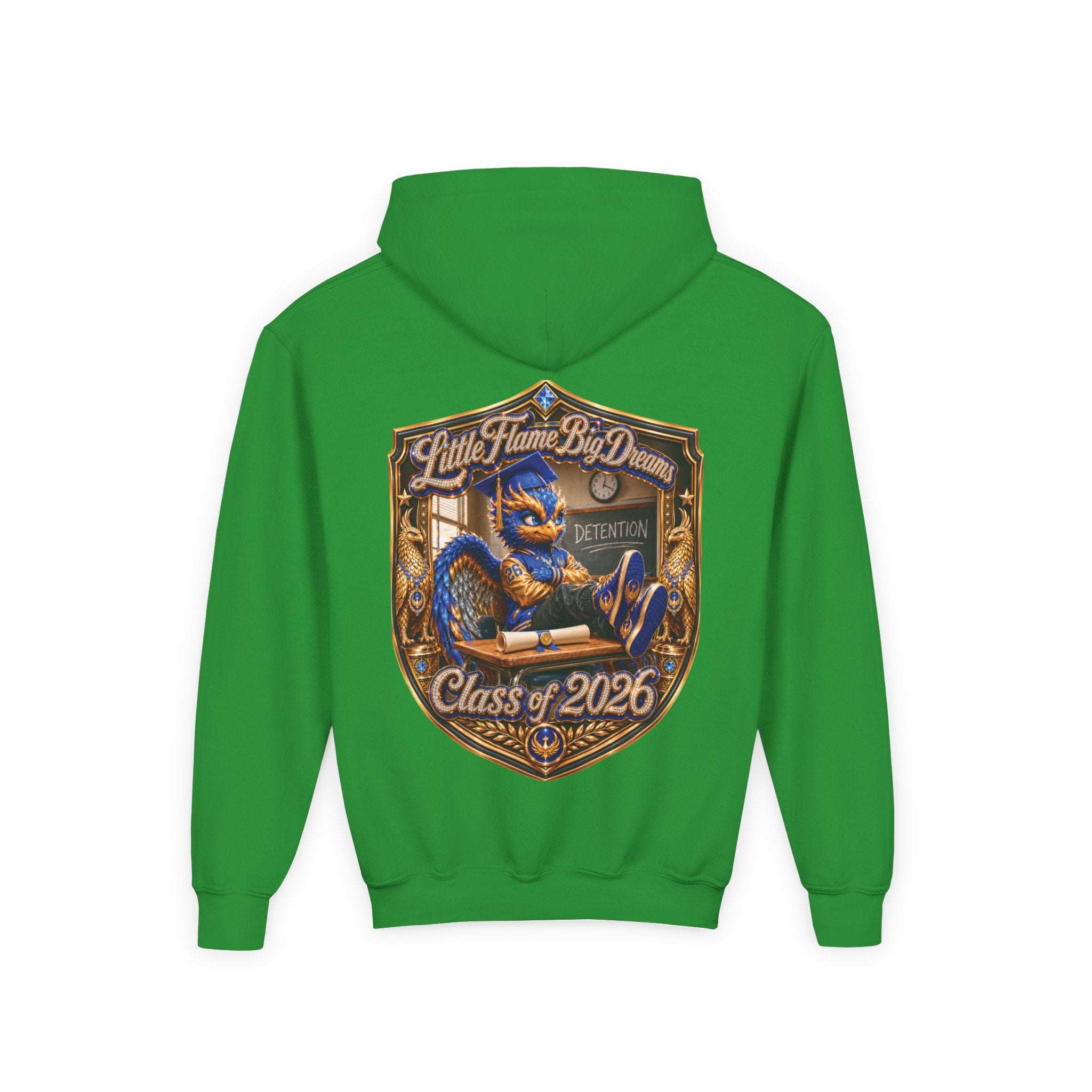 Little Blaze Youth Hoodie — Little Flame Big Dreams
