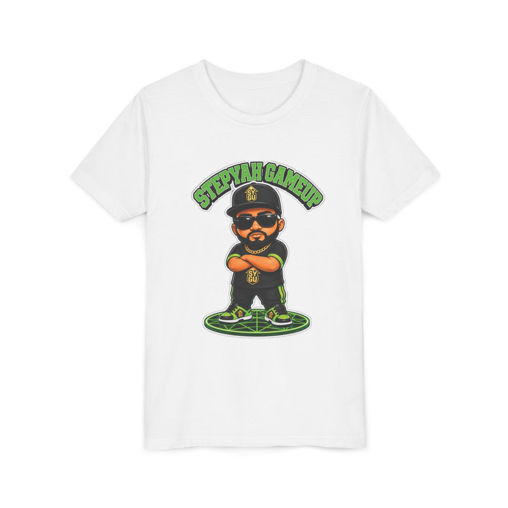 StepYahGameUp — Stumble Step Green Edition | Youth Tee