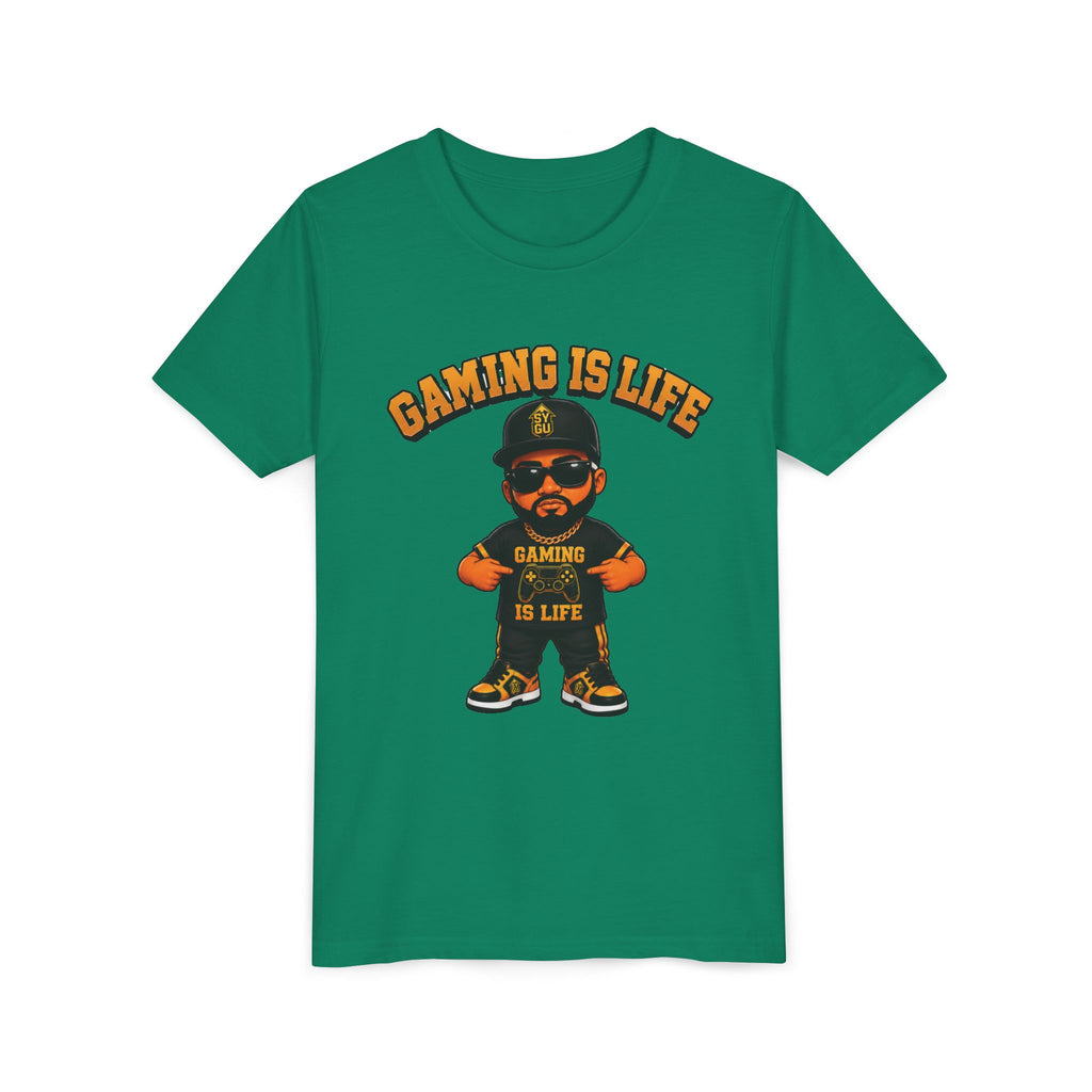 StepYahGameUp — Gaming Is Life | Youth Tee