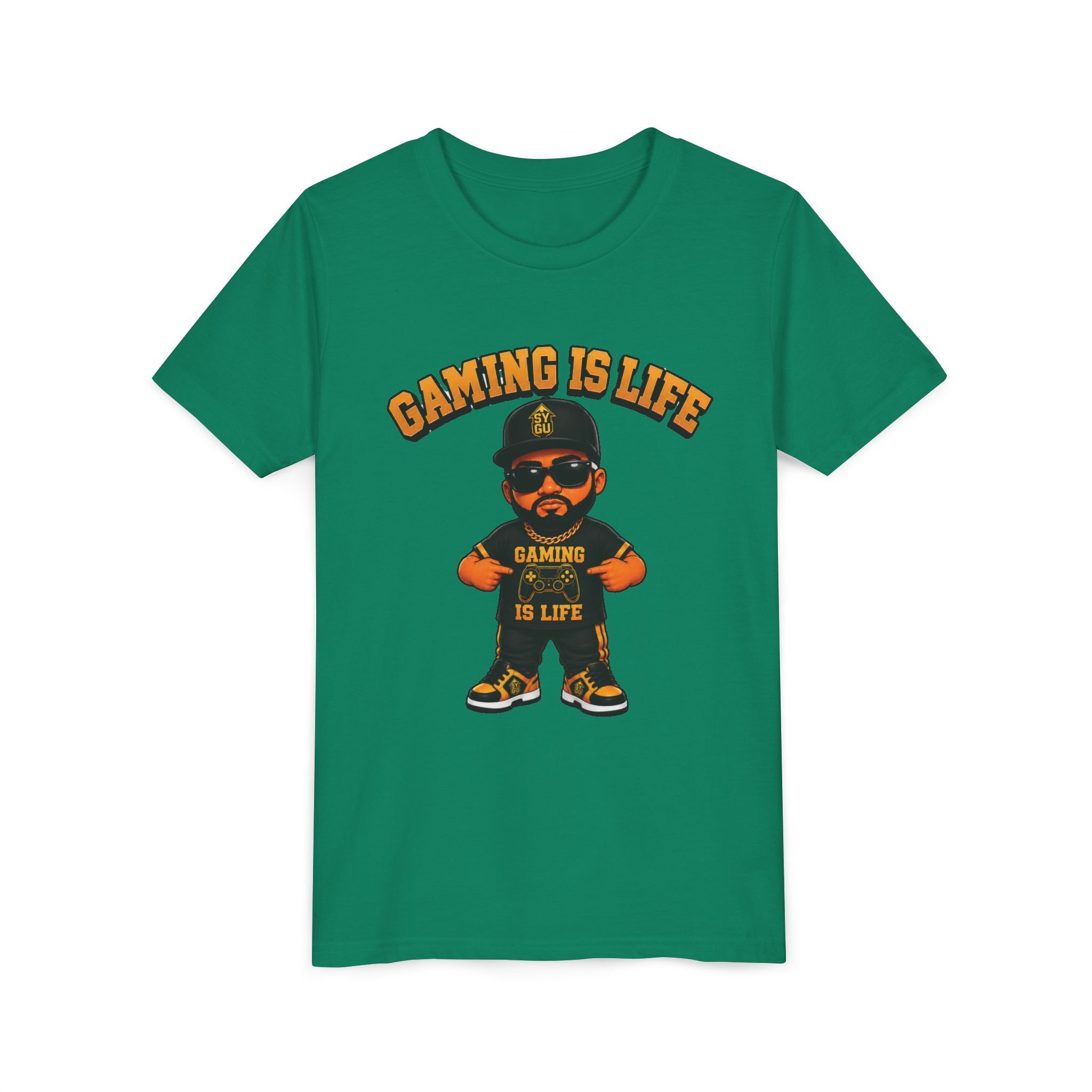 StepYahGameUp — Gaming Is Life | Youth Tee