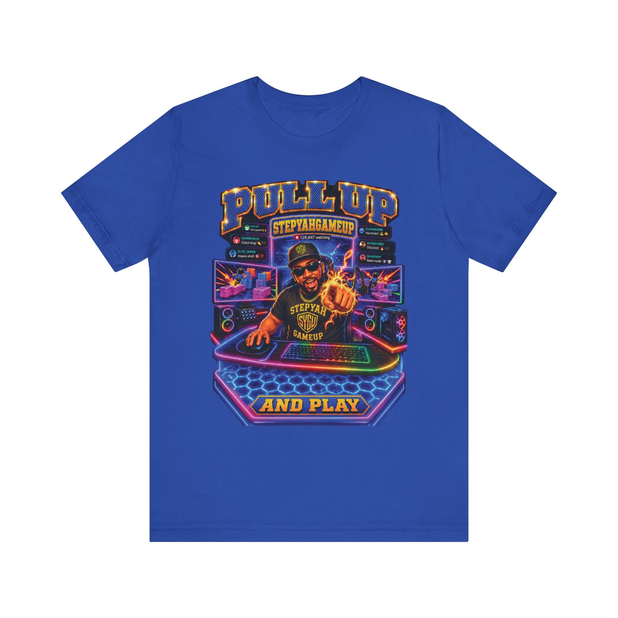 StepYahGameUp — Pull Up and Play | Unisex Tee