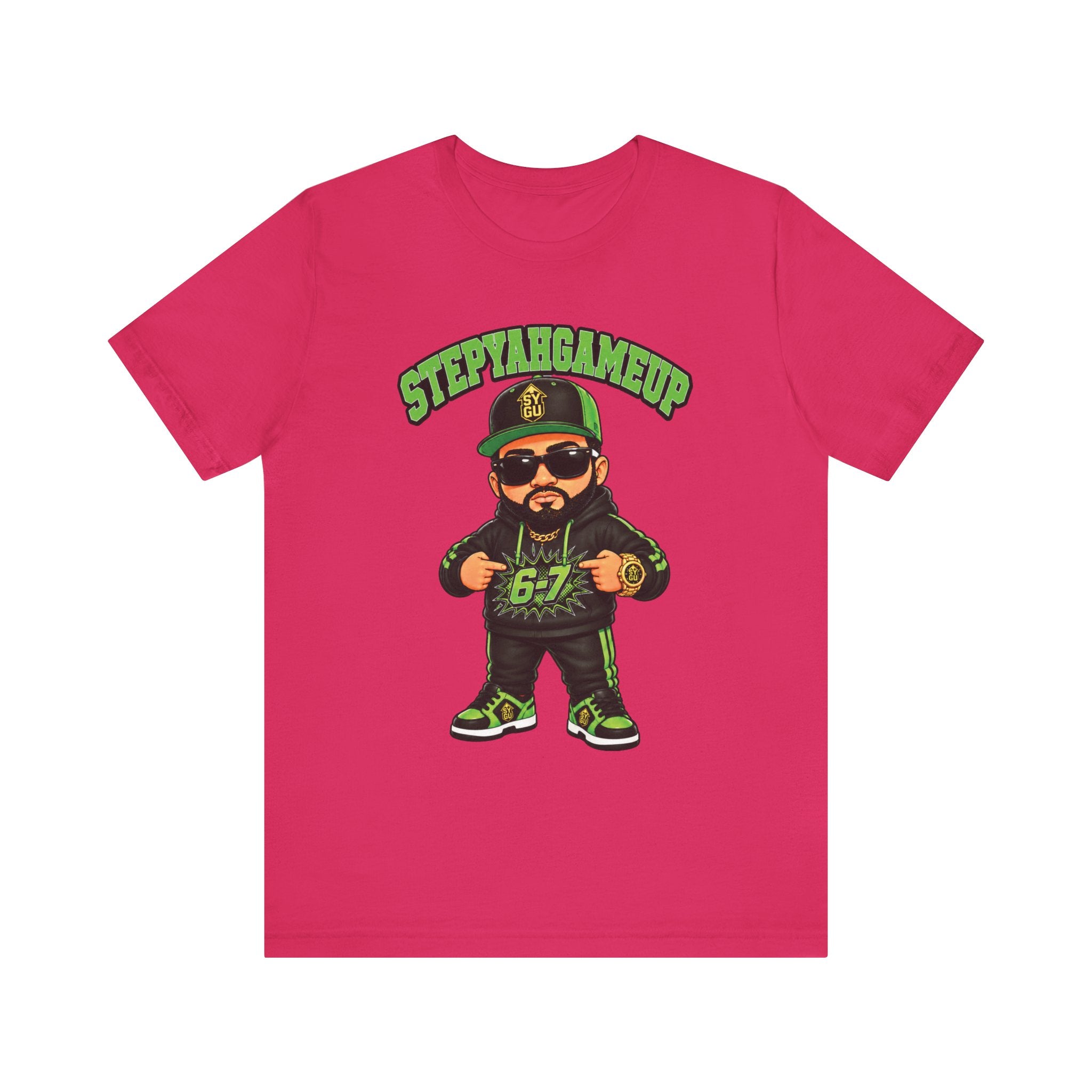 StepYahGameUp — Stumble Step 6-7 | Green Edition | Unisex Tee