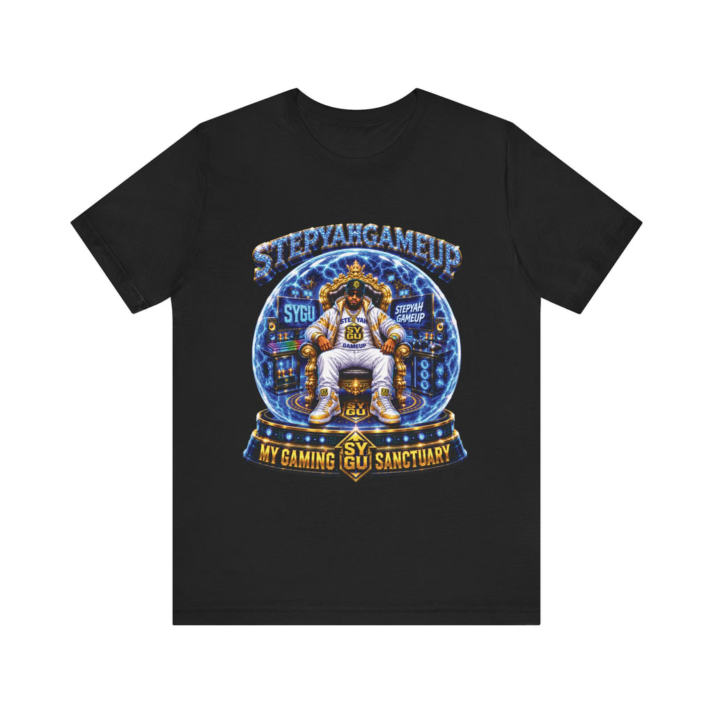 StepYahGameUp — My Gaming Sanctuary | Unisex Tee