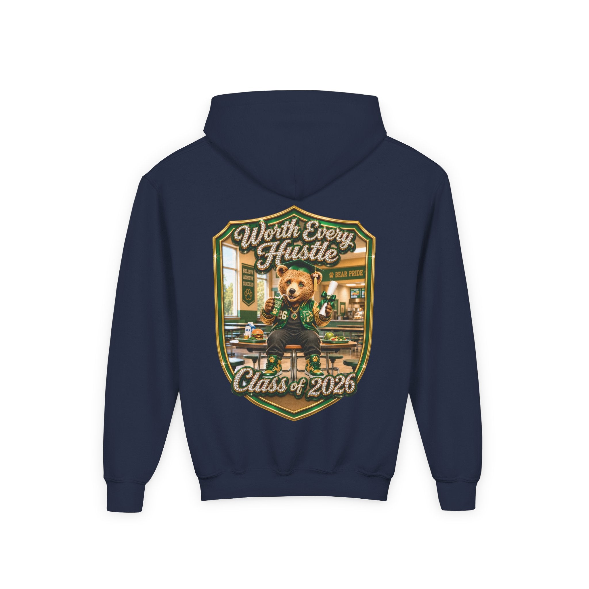 Little Barrett Youth Hoodie — Worth Every Hustle