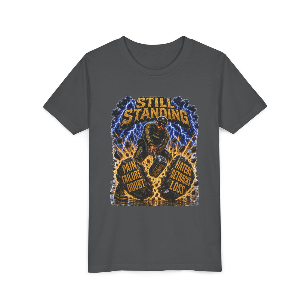 StepYahGameUp — Still Standing | Youth Tee