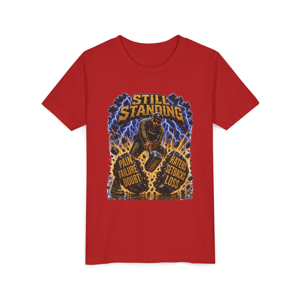 StepYahGameUp — Still Standing | Youth Tee