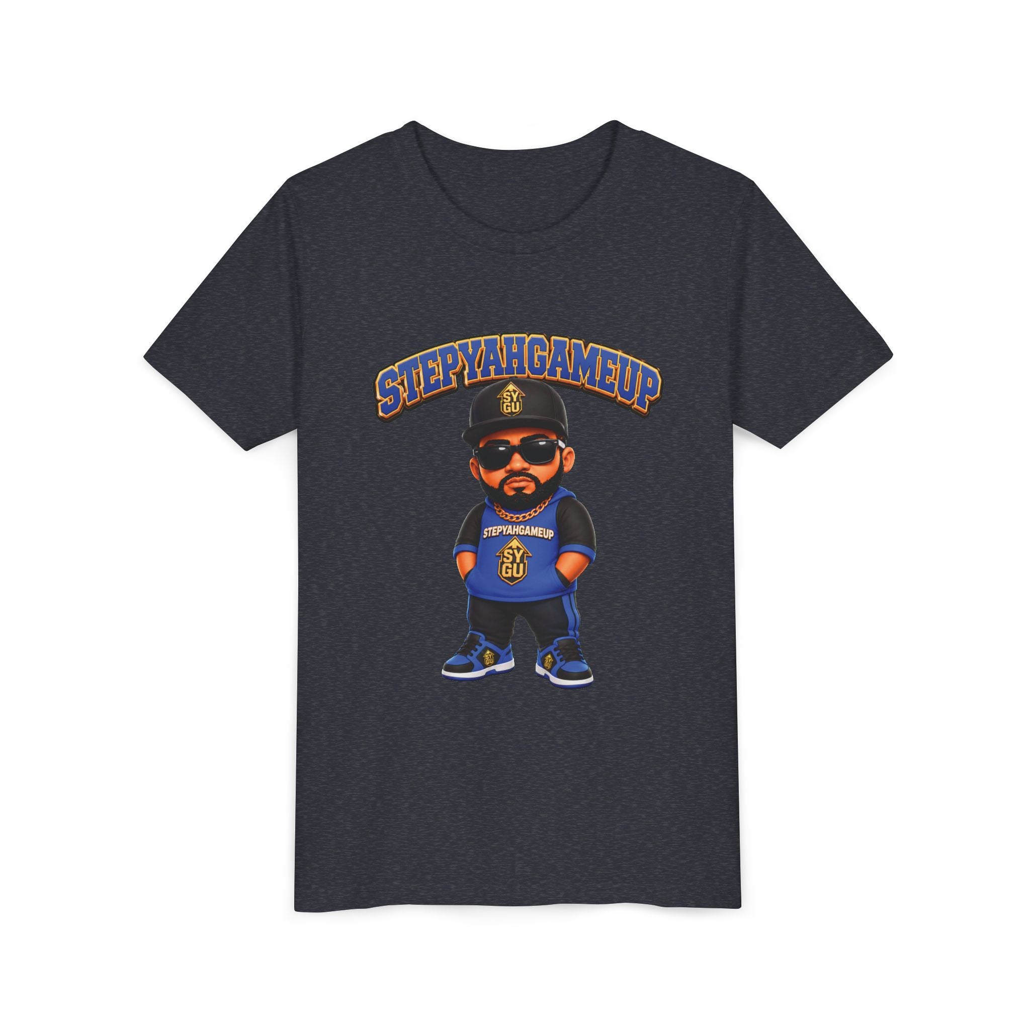 StepYahGameUp — Stumble Step | Hands In Pockets | Youth Tee