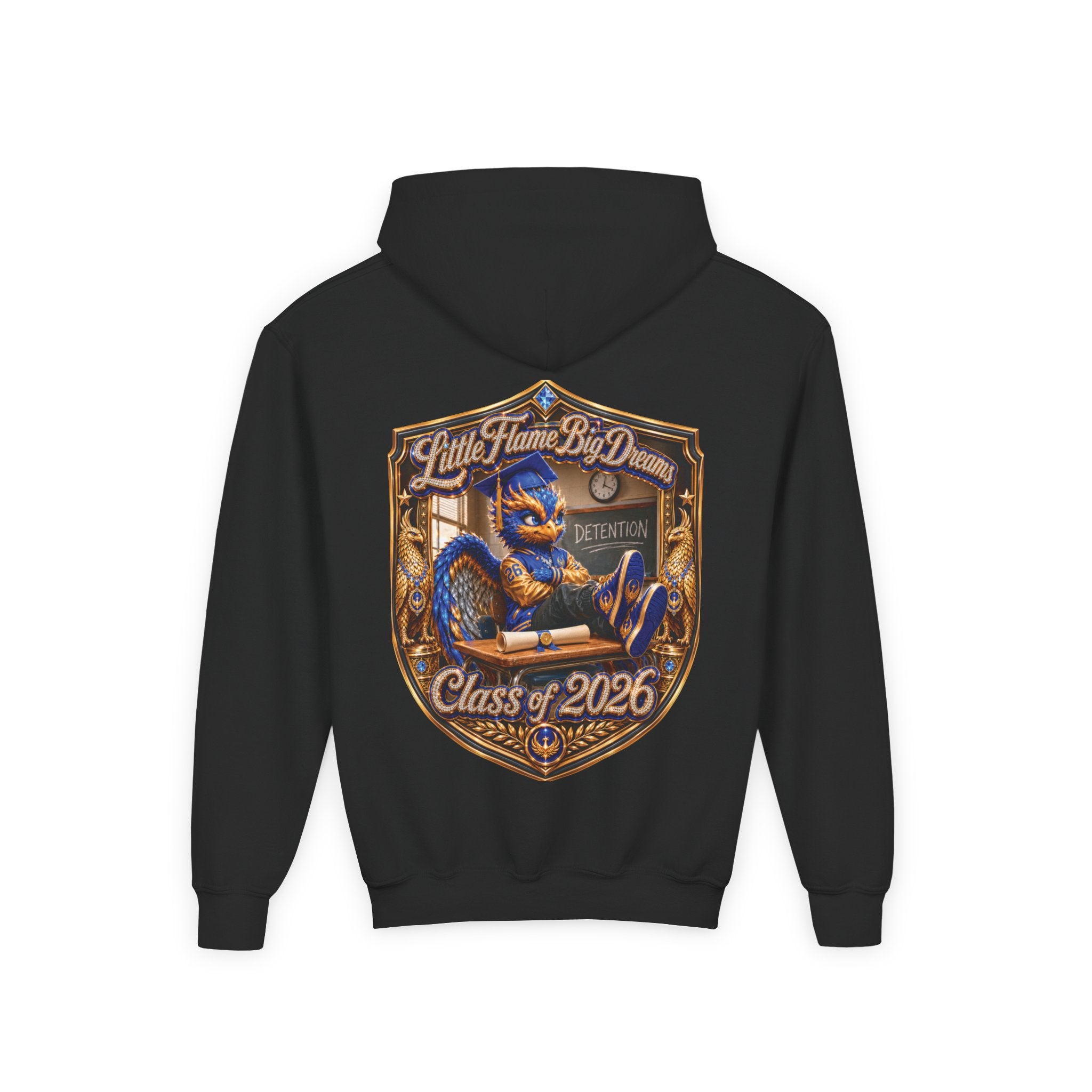 Little Blaze Youth Hoodie — Little Flame Big Dreams