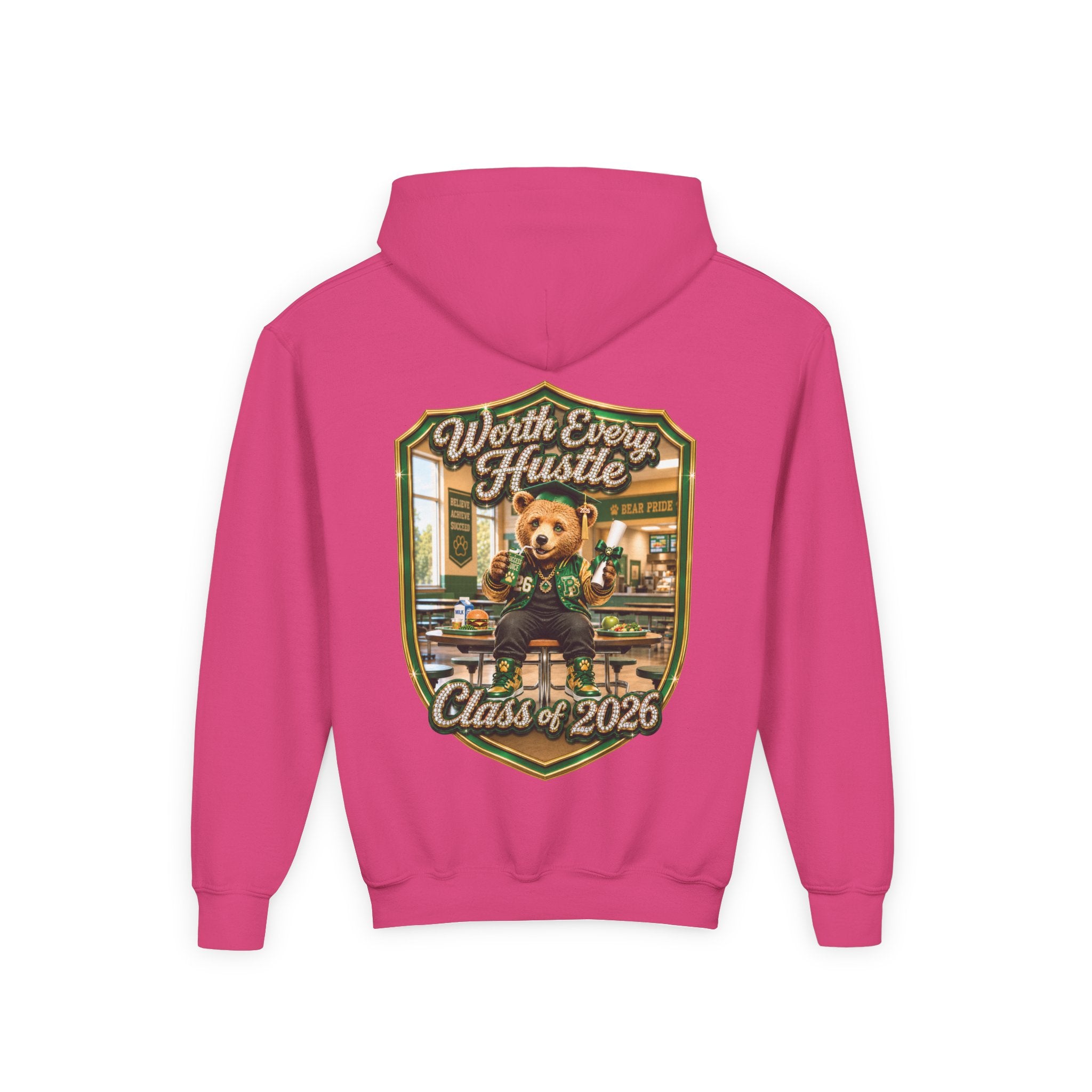 Little Barrett Youth Hoodie — Worth Every Hustle
