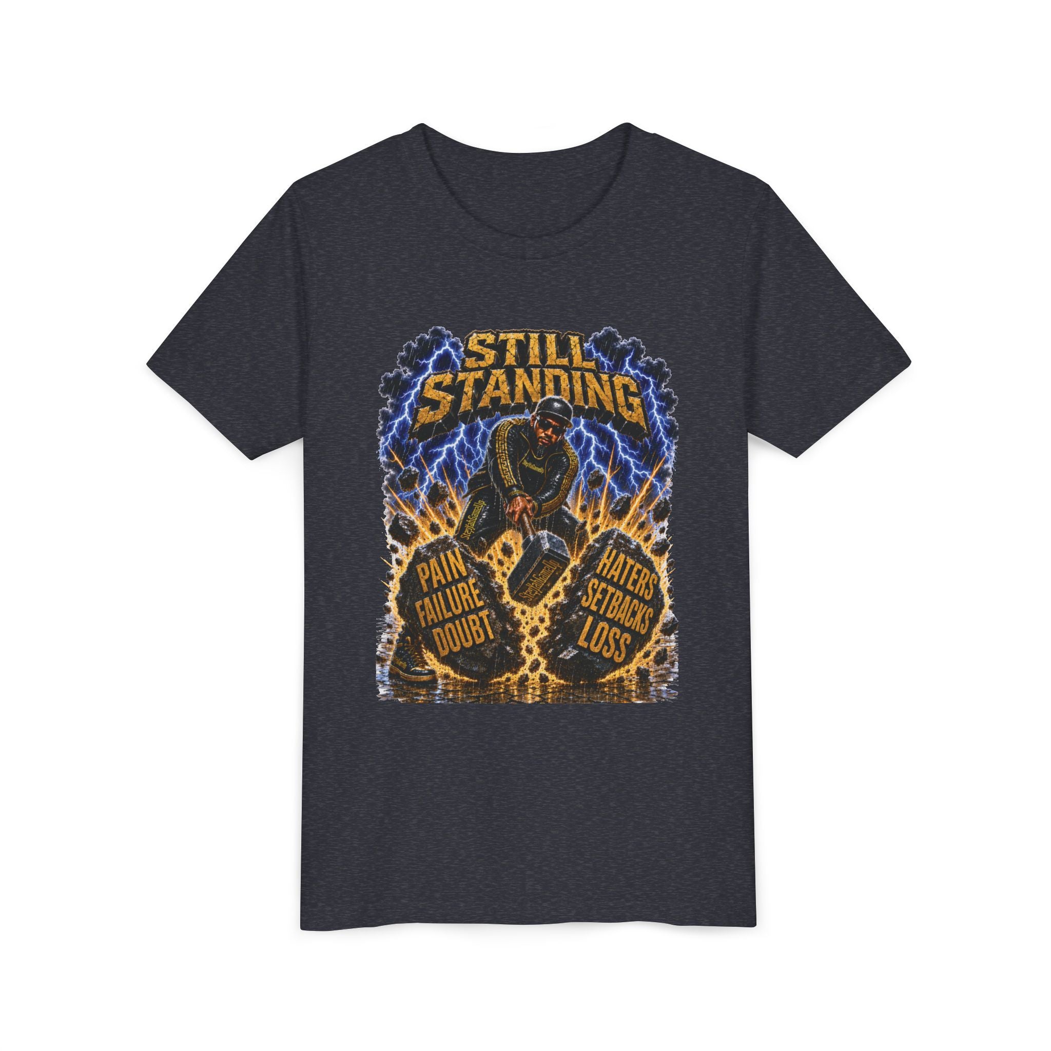 StepYahGameUp — Still Standing | Youth Tee