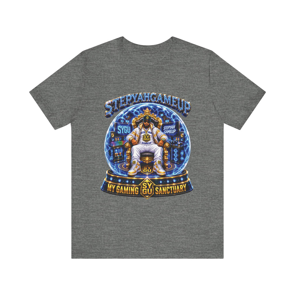 StepYahGameUp — My Gaming Sanctuary | Unisex Tee