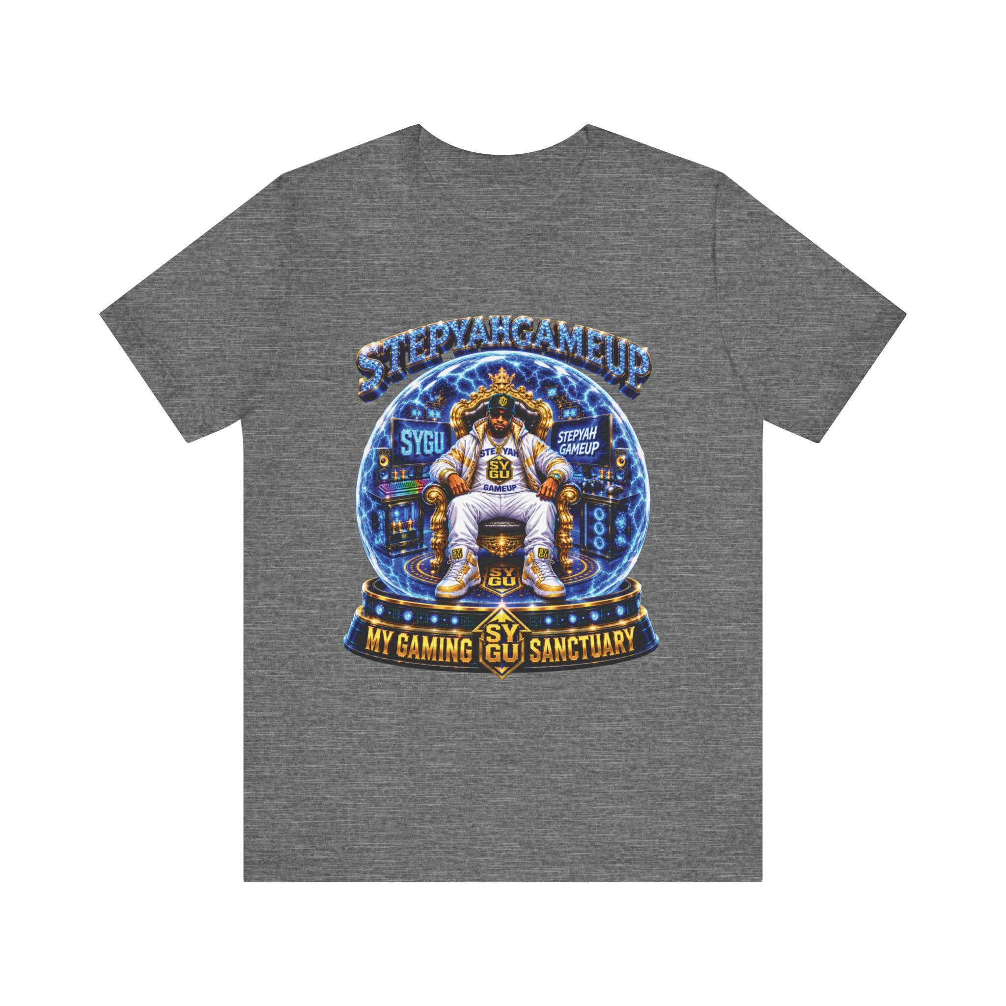StepYahGameUp — My Gaming Sanctuary | Unisex Tee