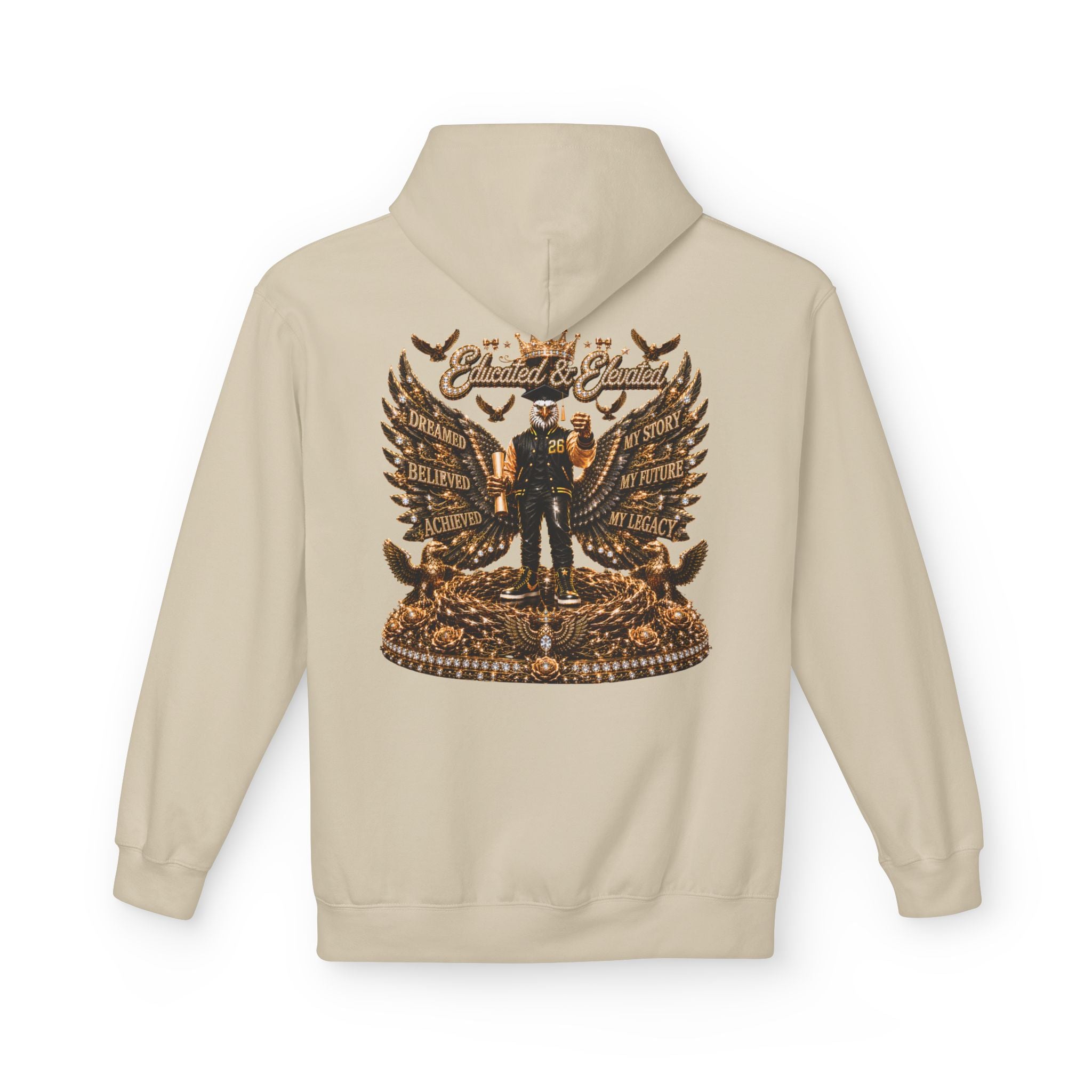 The Egor Unisex  Hoodie — Class of 2026 | Educated & Elevated