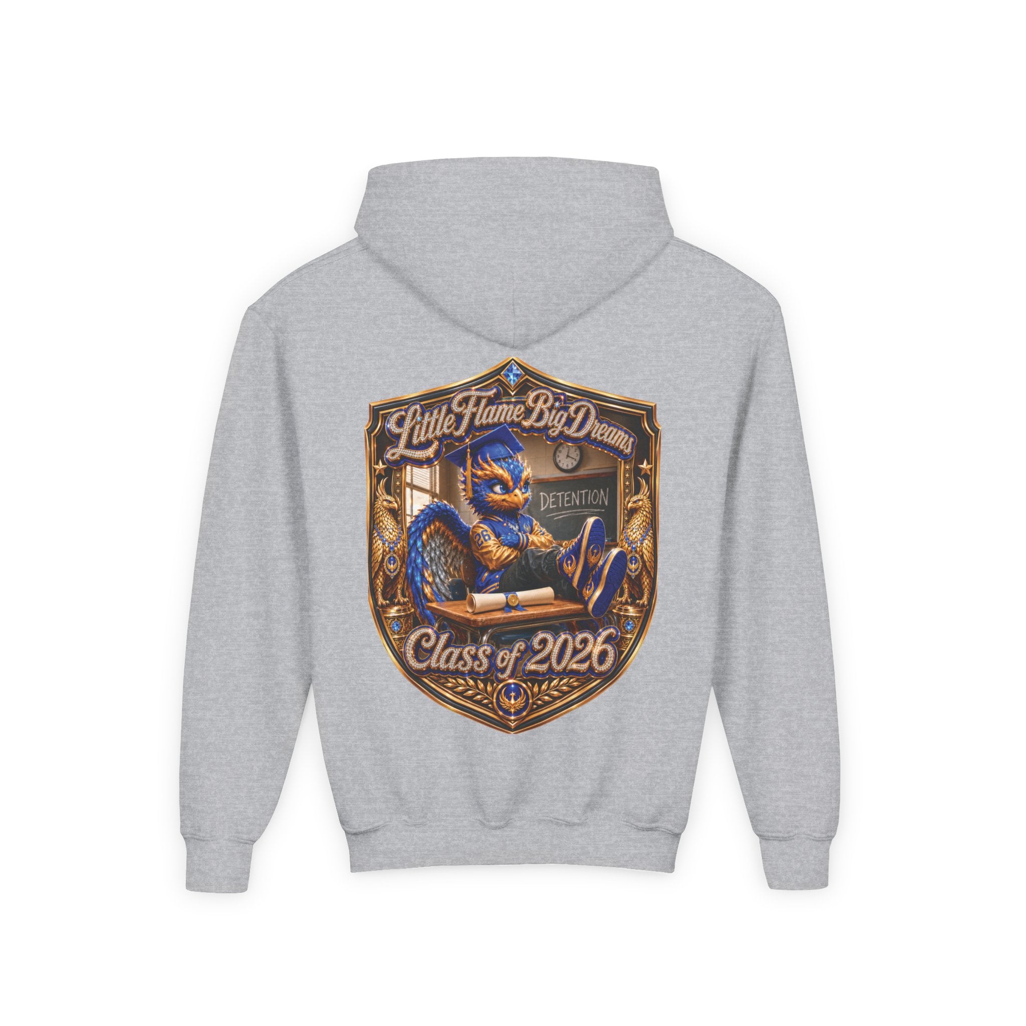 Little Blaze Youth Hoodie — Little Flame Big Dreams