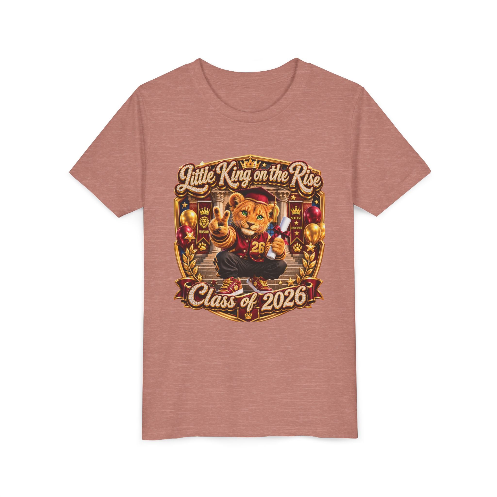 Little King Miko Unisex   Youth Tee — Little King on the Rise