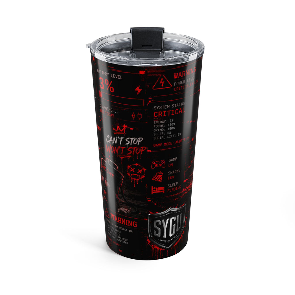 StepYahGameUp — Low Battery | 20oz Tumbler