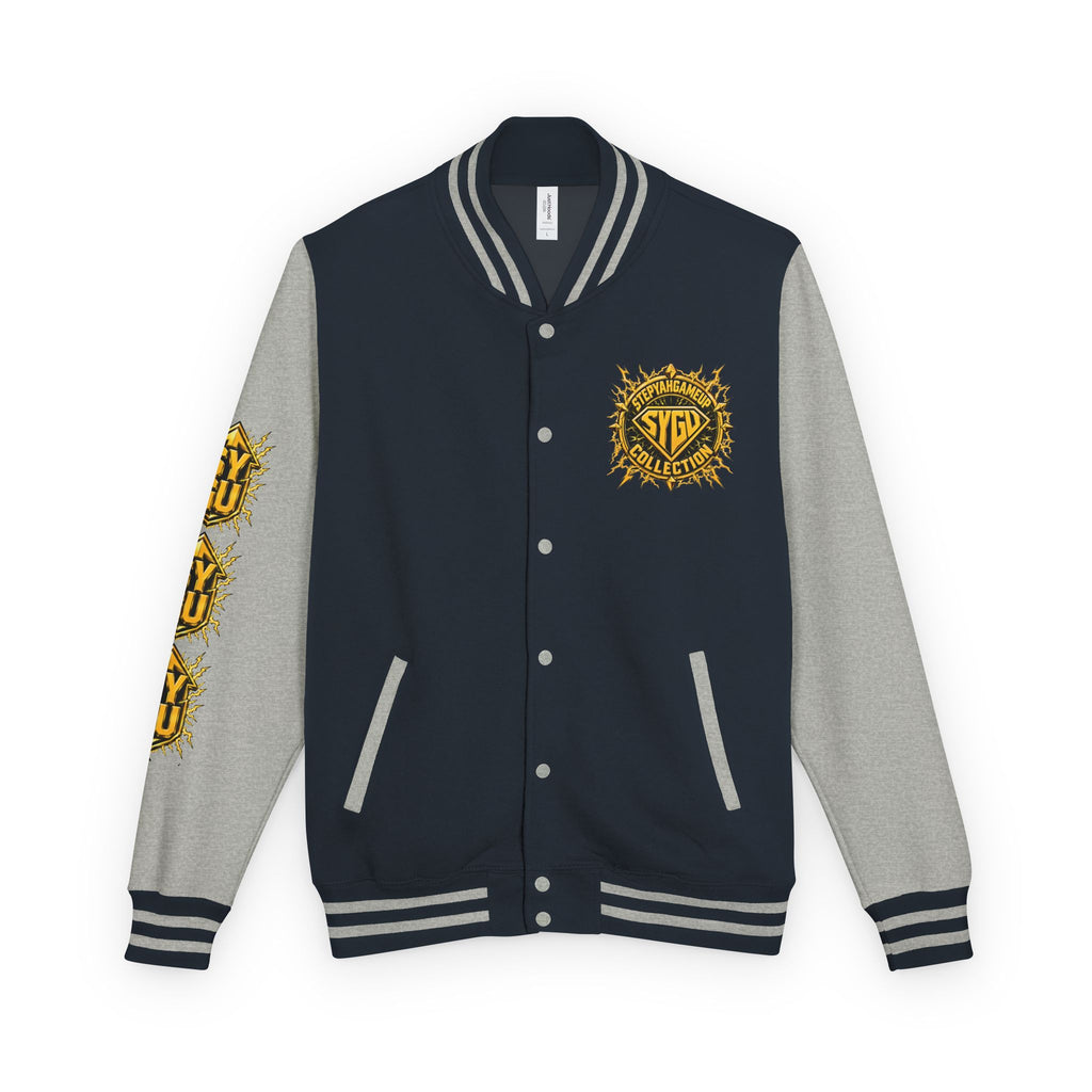 StepYahGameUp — Game On!!!! | Unisex Letterman Jacket