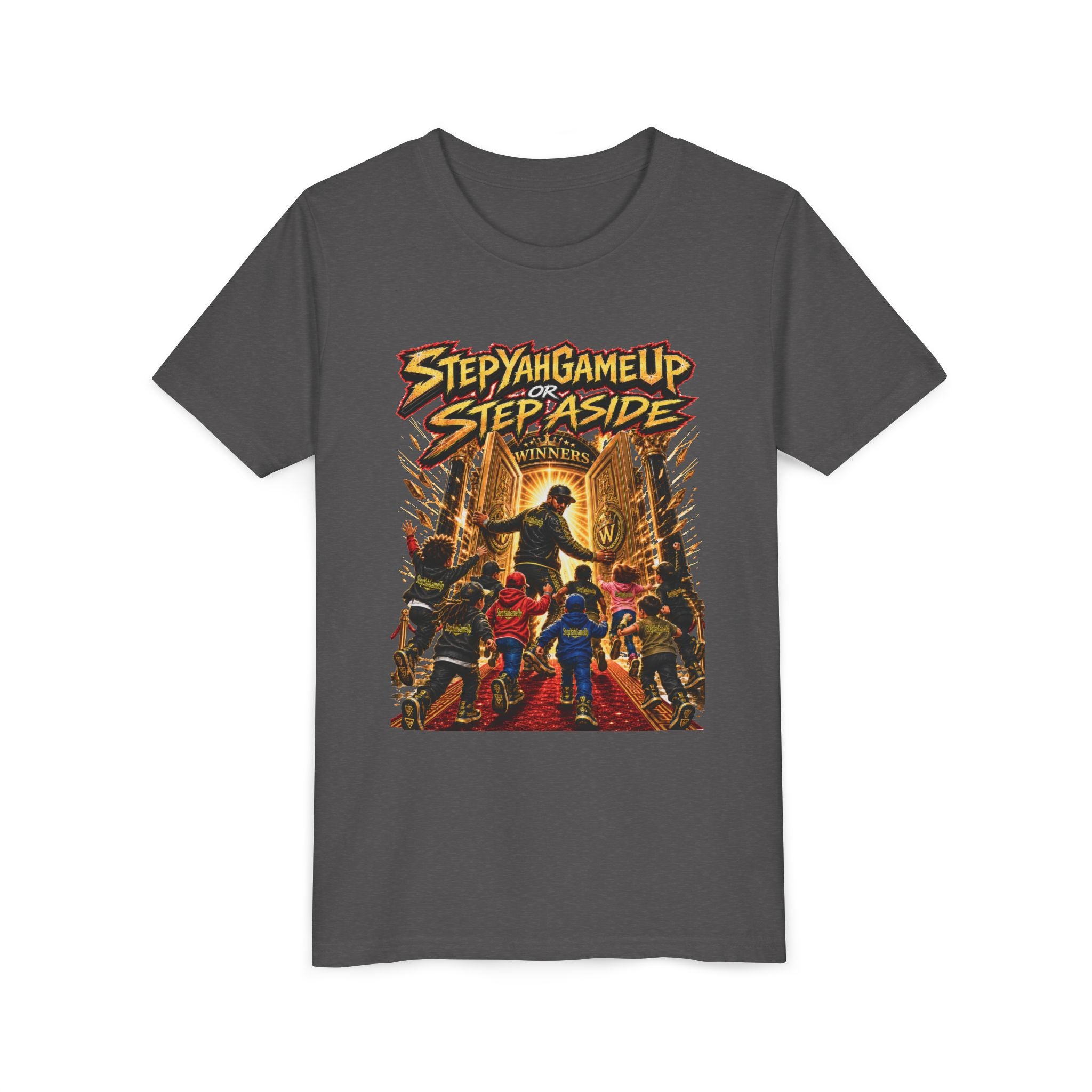 StepYahGameUp or Step Aside — Youth Tee