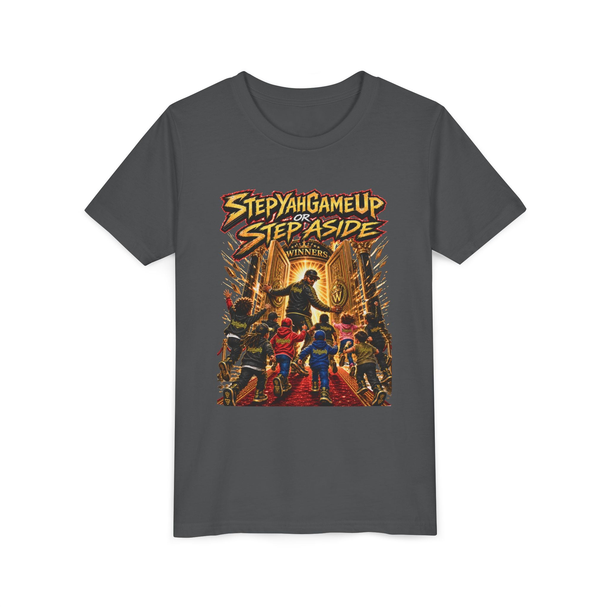 StepYahGameUp or Step Aside — Youth Tee