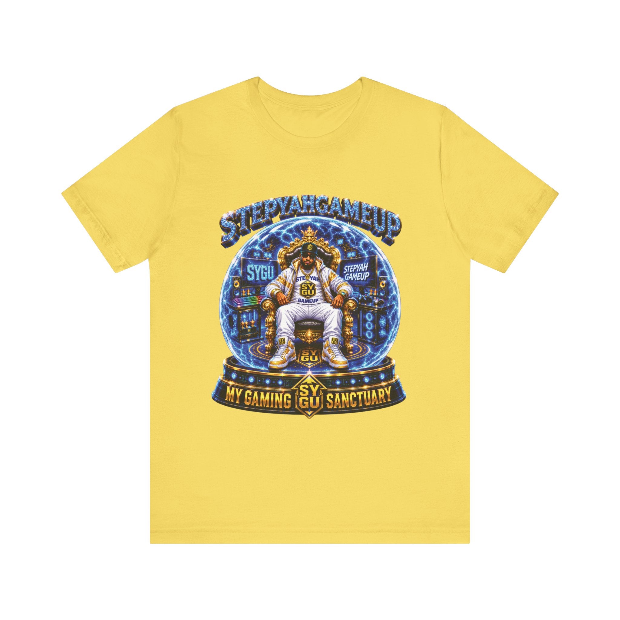 StepYahGameUp — My Gaming Sanctuary | Unisex Tee