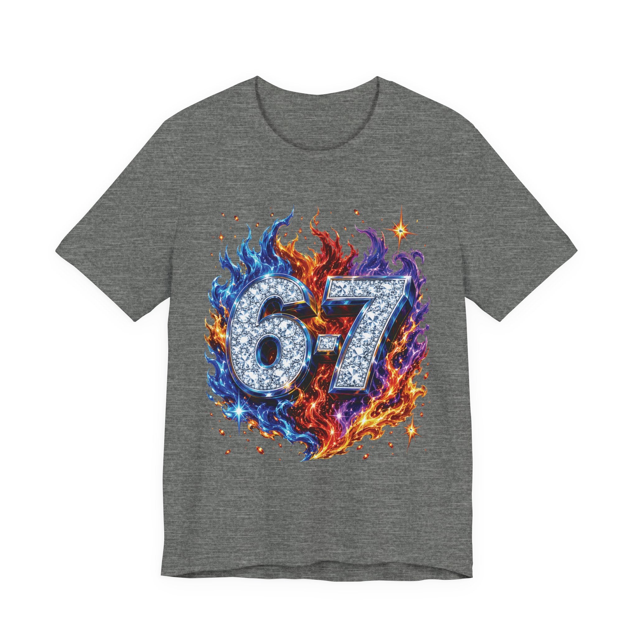 6-7 Unisex Tee — Flame Edition