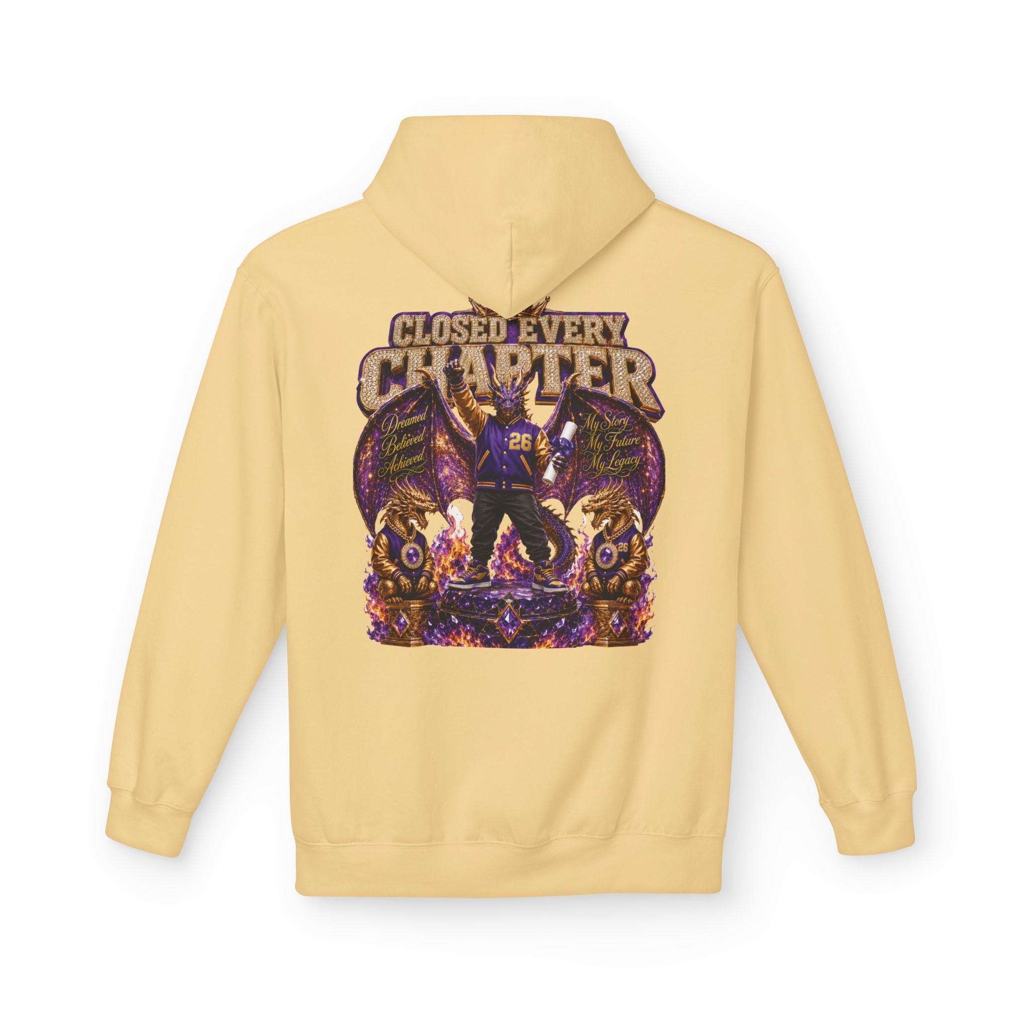 The Drake Unisex Hoodie — Closed Every Chapter