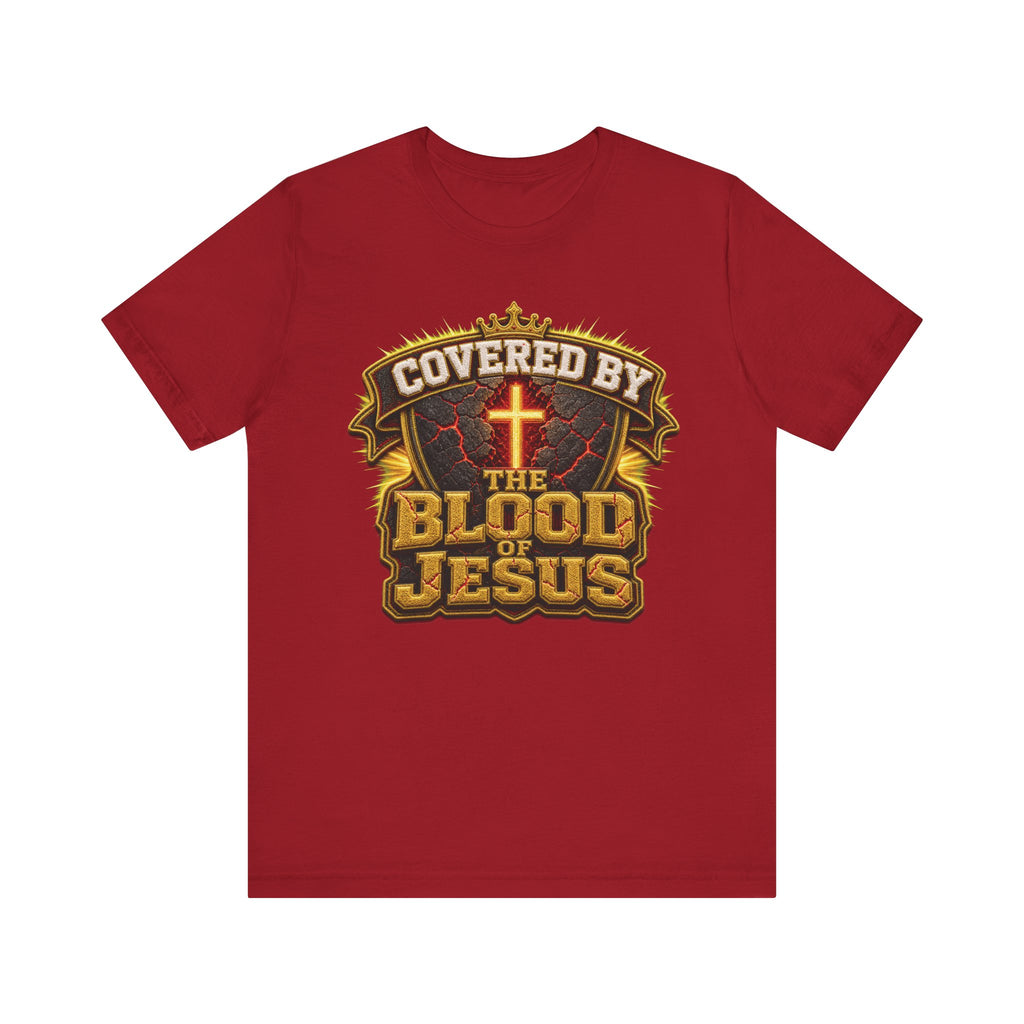 Walk By Faith ✝️ — Covered By The Blood Of Jesus | Unisex Tee