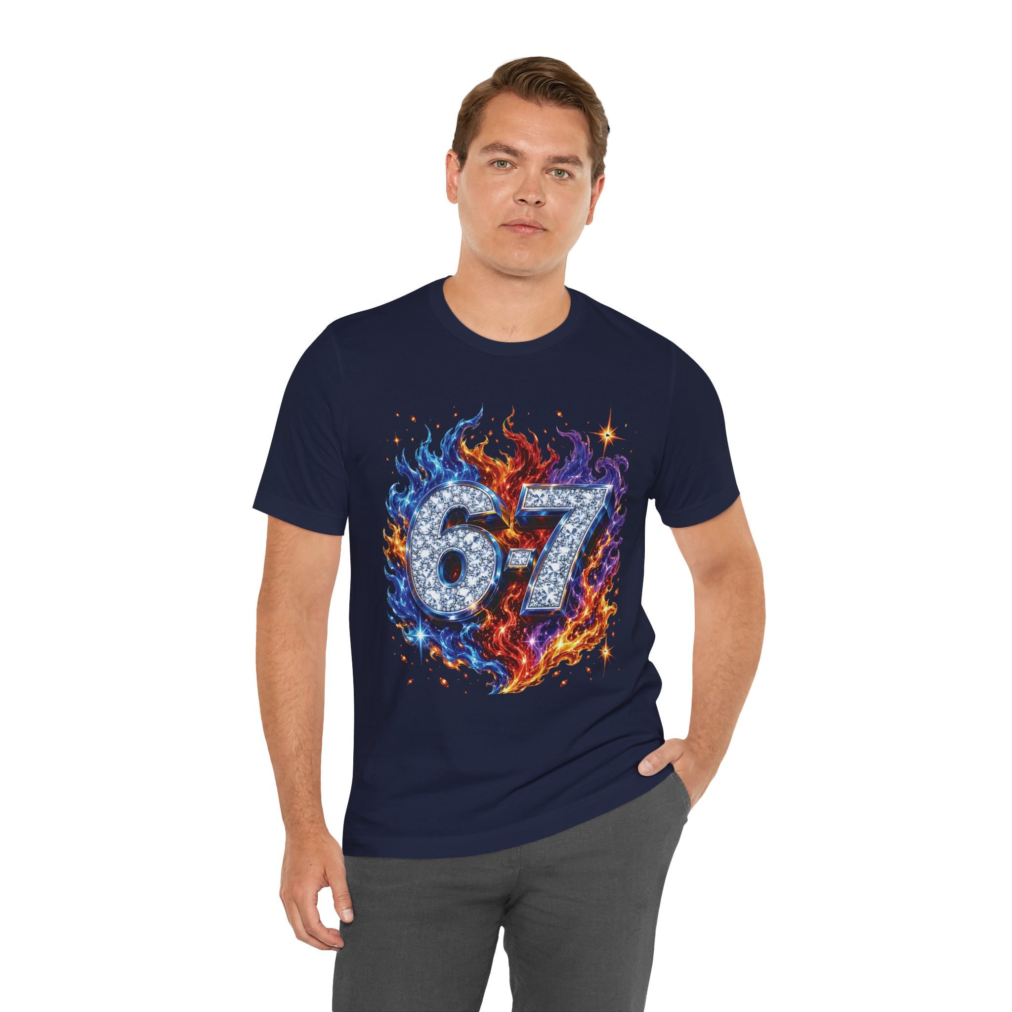 6-7 Unisex Tee — Flame Edition
