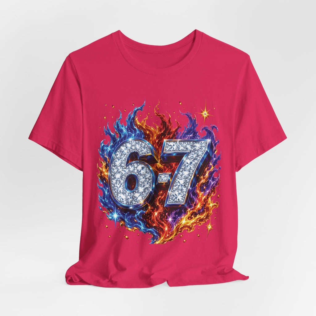 6-7 Unisex Tee — Flame Edition