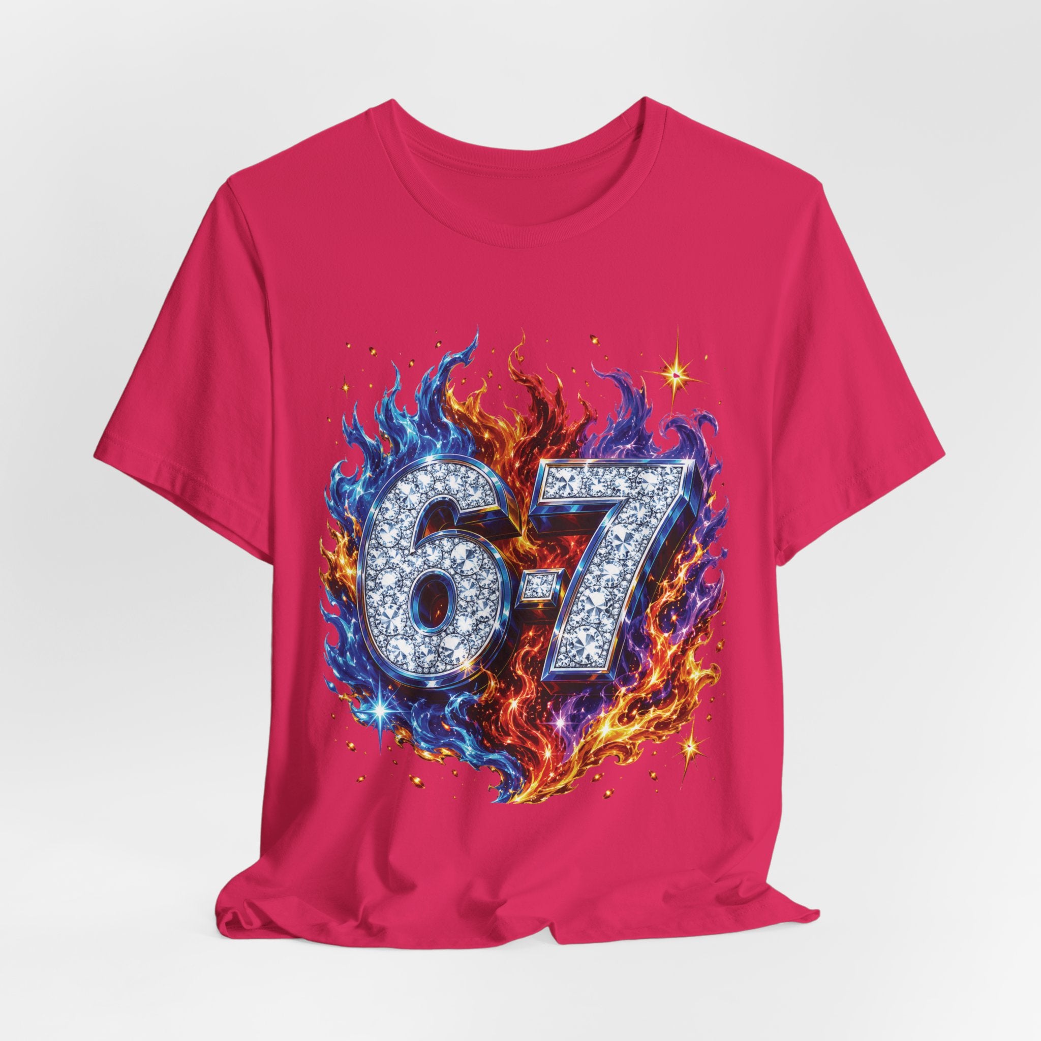 6-7 Unisex Tee — Flame Edition