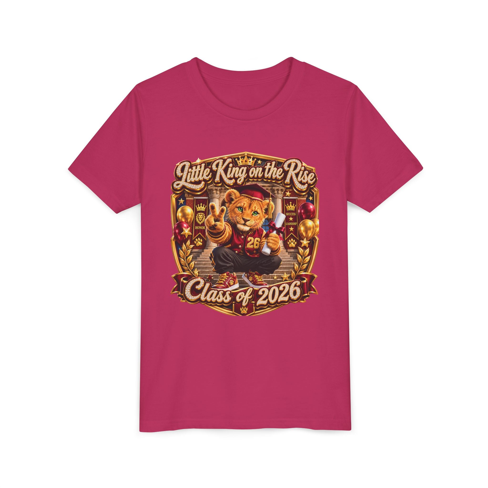 Little King Miko Unisex   Youth Tee — Little King on the Rise
