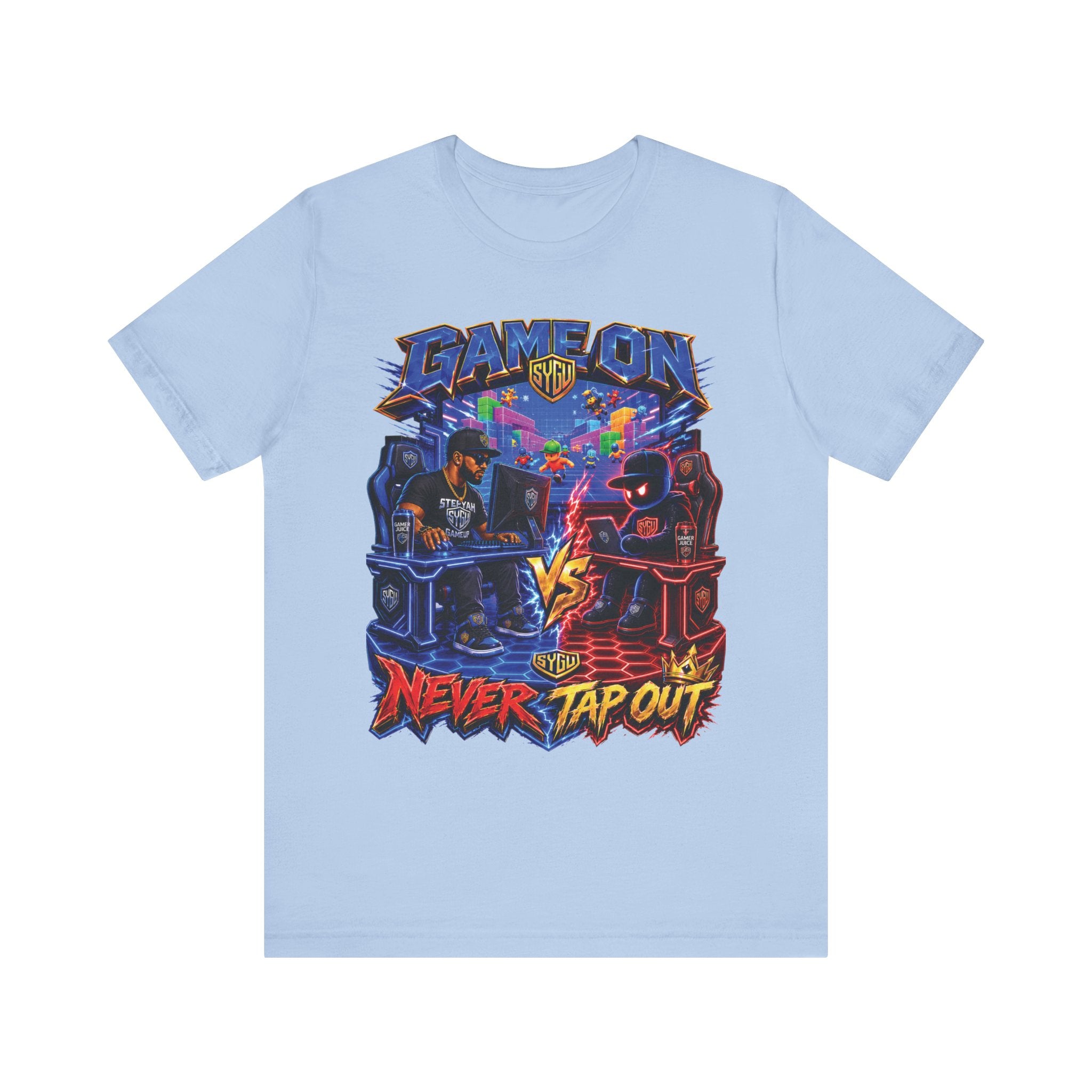 StepYahGameUp — Game On Never Tap Out | Unisex Tee