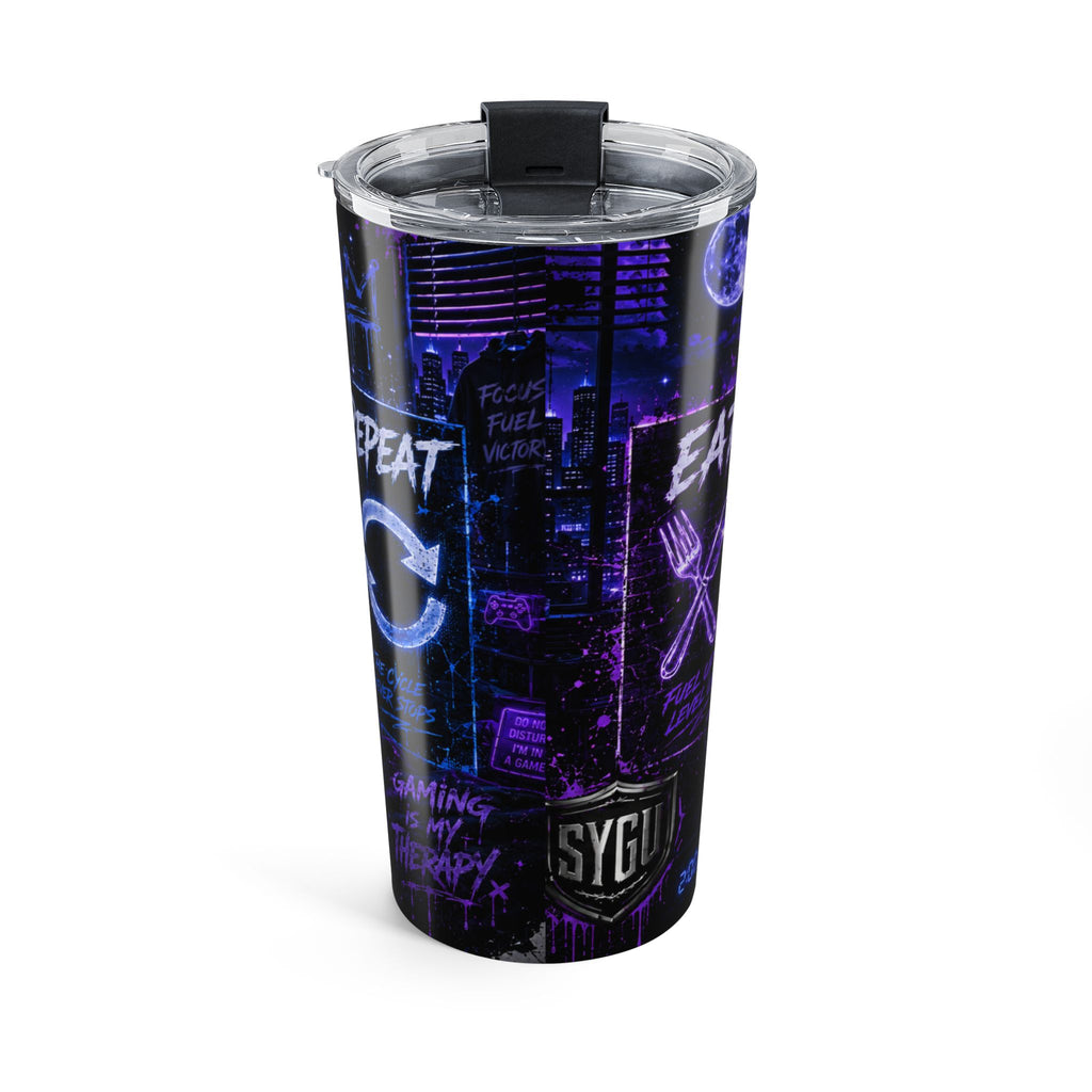 StepYahGameUp — Eat Sleep Game Repeat | 20oz Tumbler