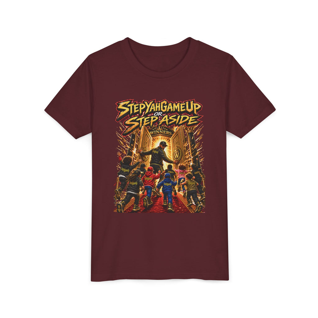 StepYahGameUp or Step Aside — Youth Tee