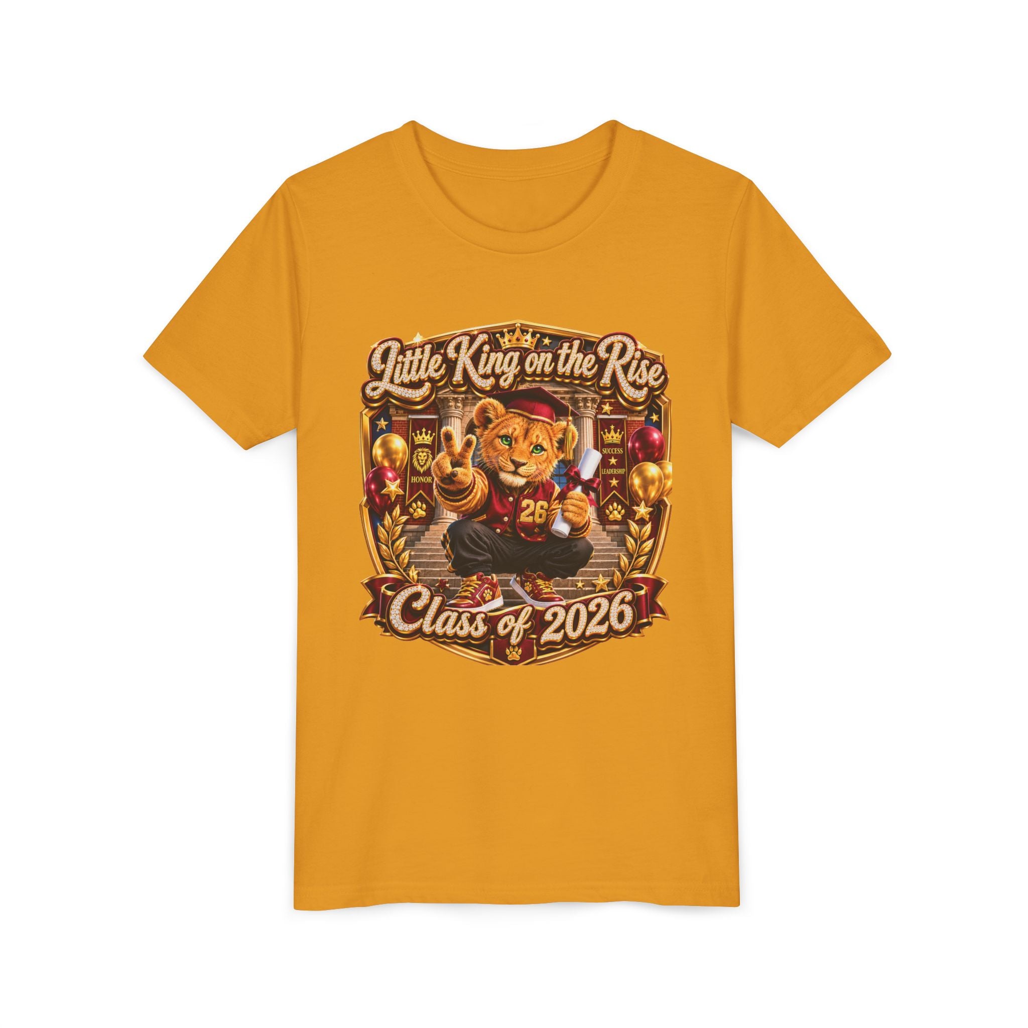 Little King Miko Unisex   Youth Tee — Little King on the Rise