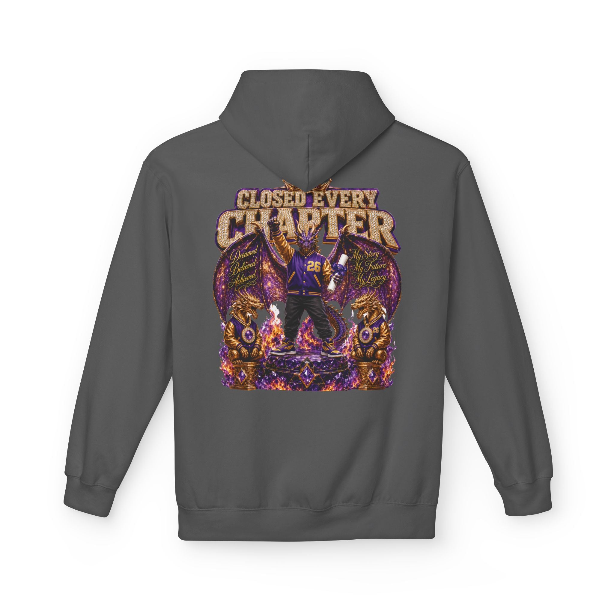 The Drake Unisex Hoodie — Closed Every Chapter