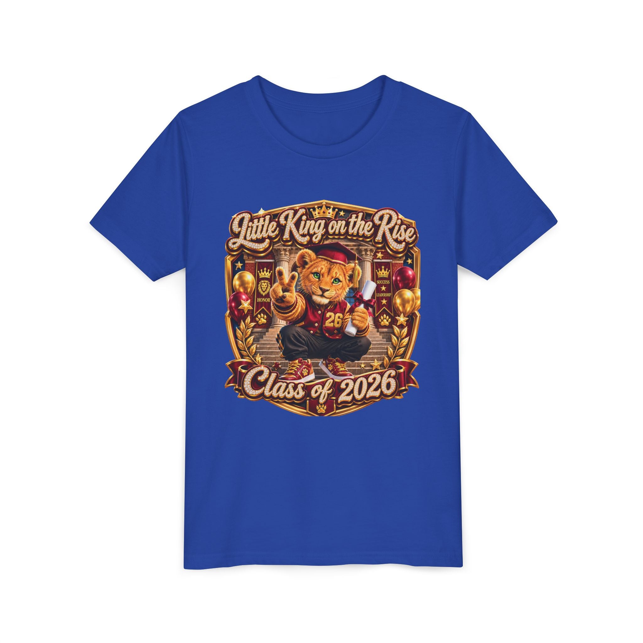 Little King Miko Unisex   Youth Tee — Little King on the Rise