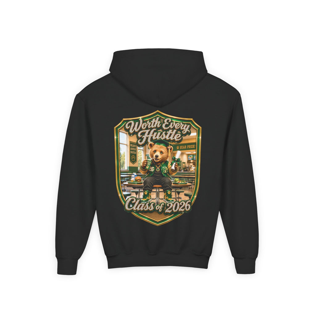 Little Barrett Youth Hoodie — Worth Every Hustle