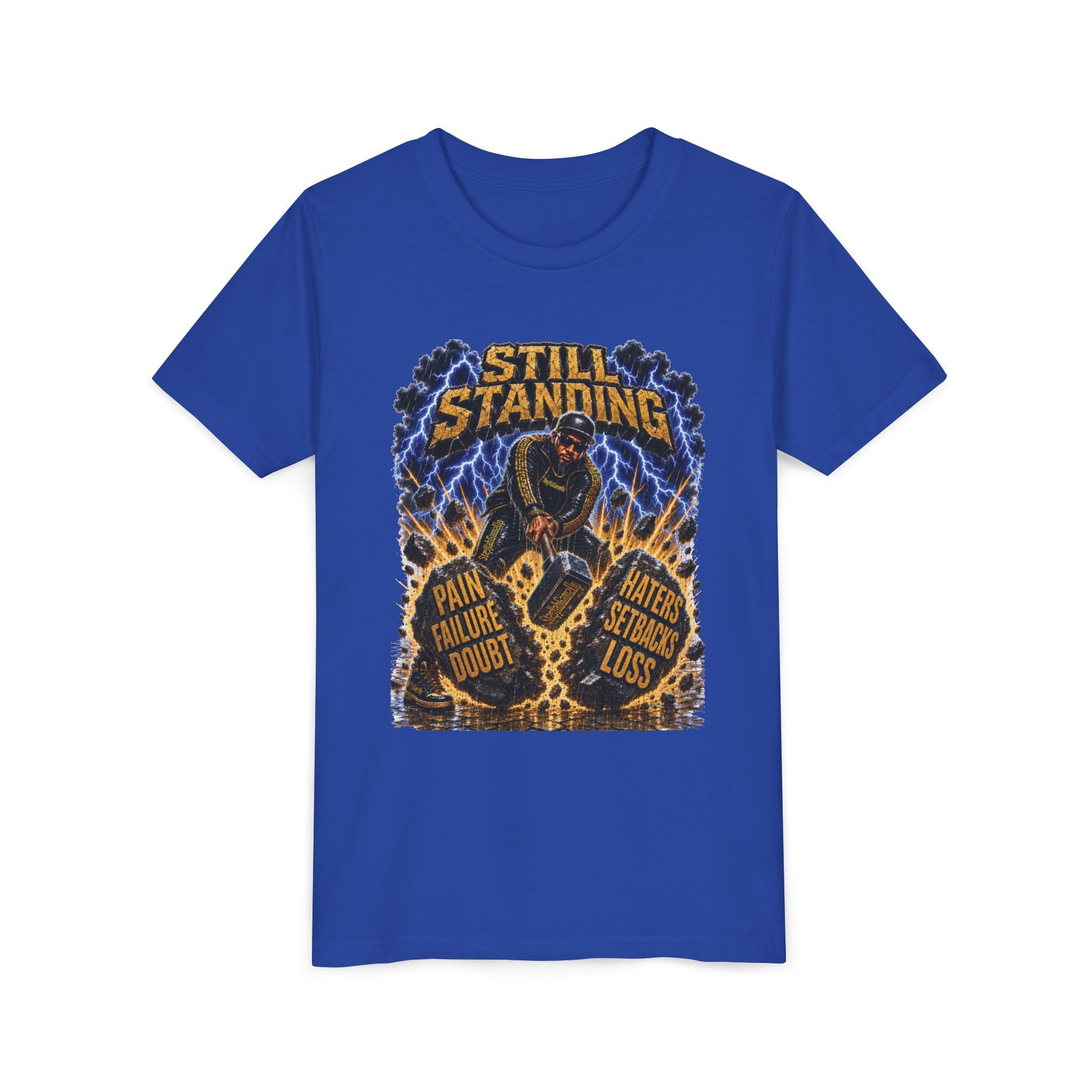 StepYahGameUp — Still Standing | Youth Tee
