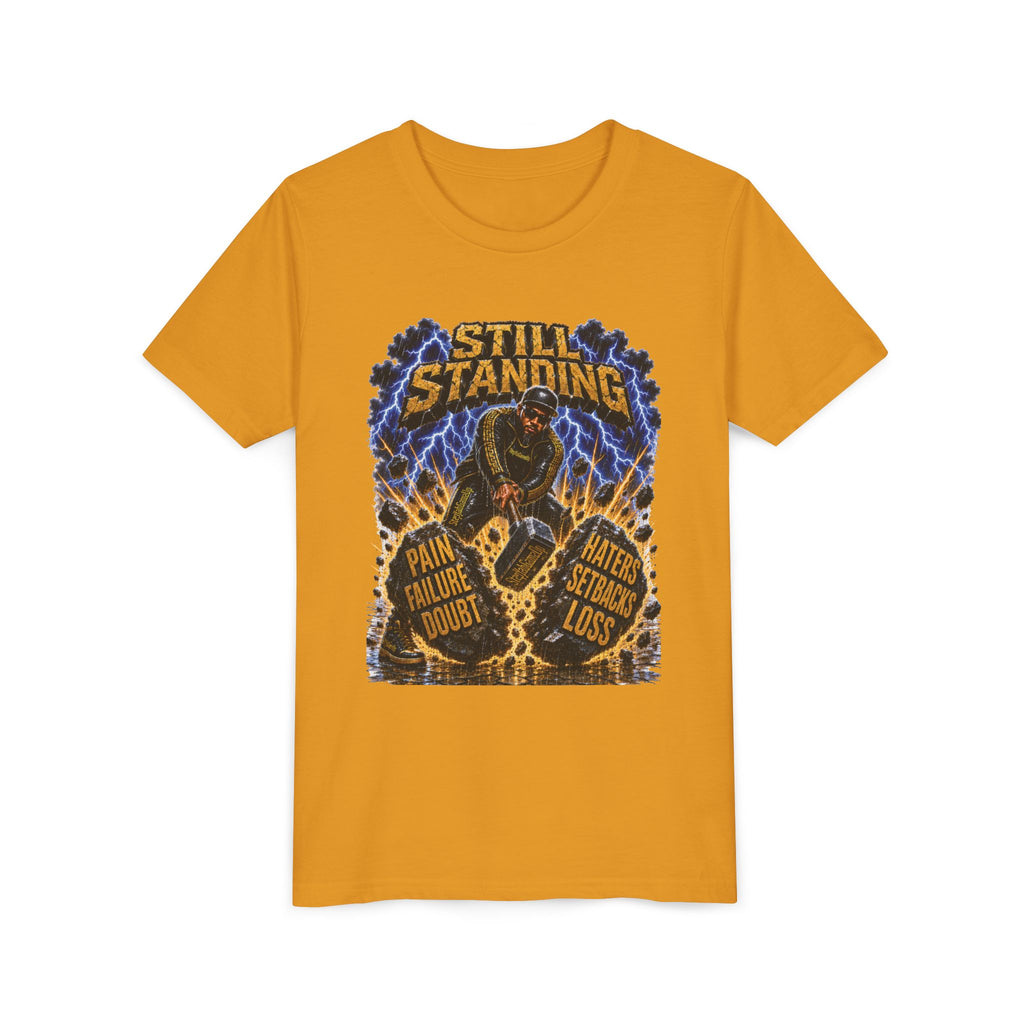 StepYahGameUp — Still Standing | Youth Tee