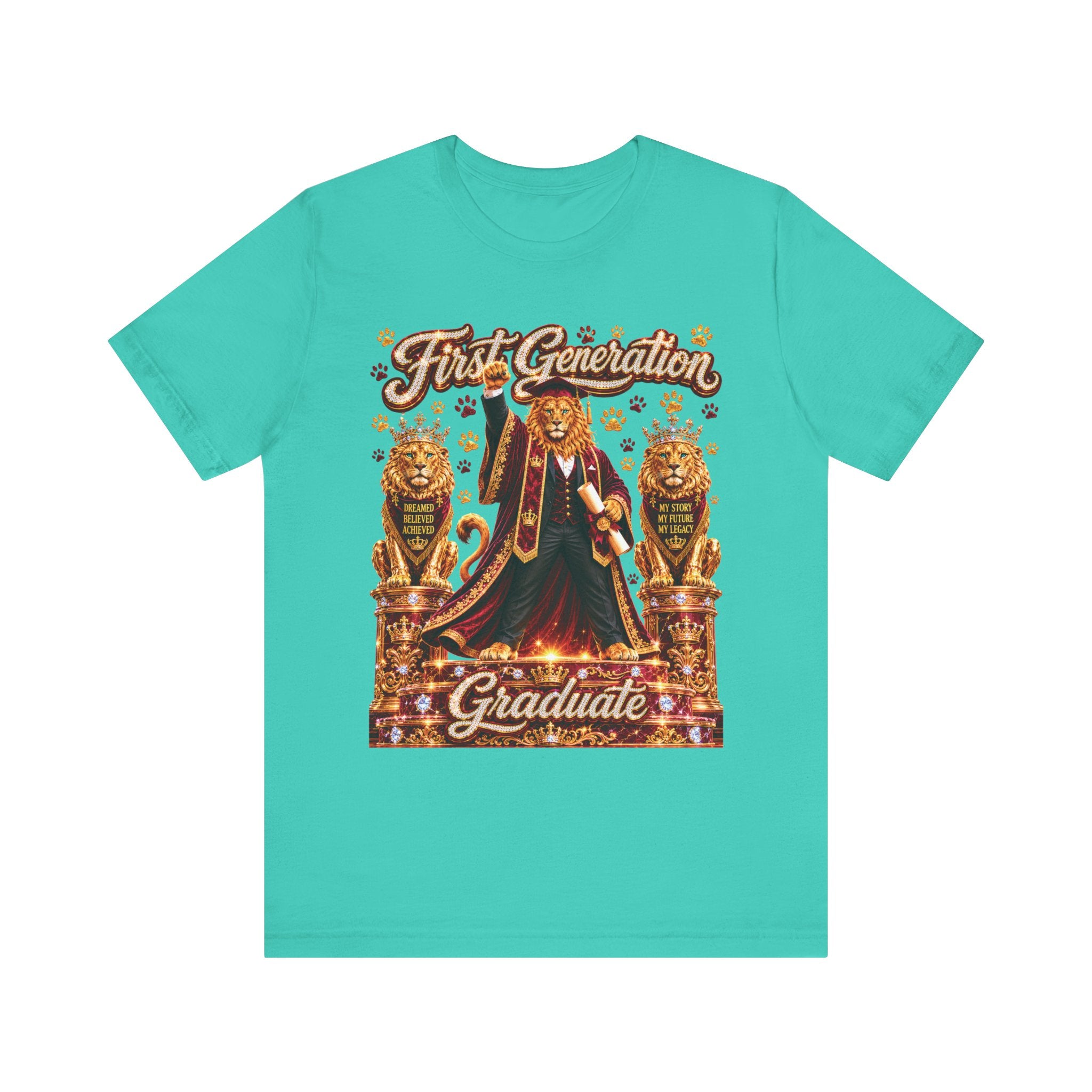 The King Miko Unisex Tee — First Generation Graduate