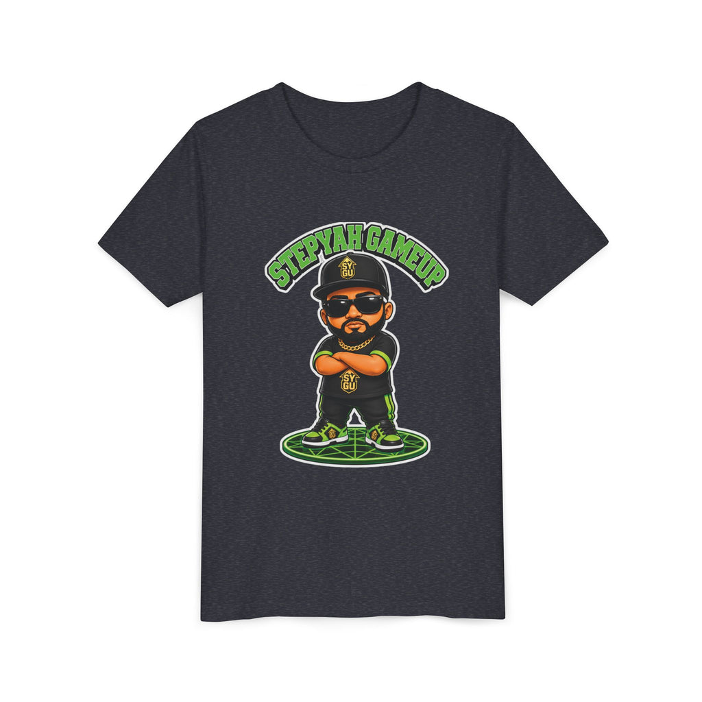 StepYahGameUp — Stumble Step Green Edition | Youth Tee