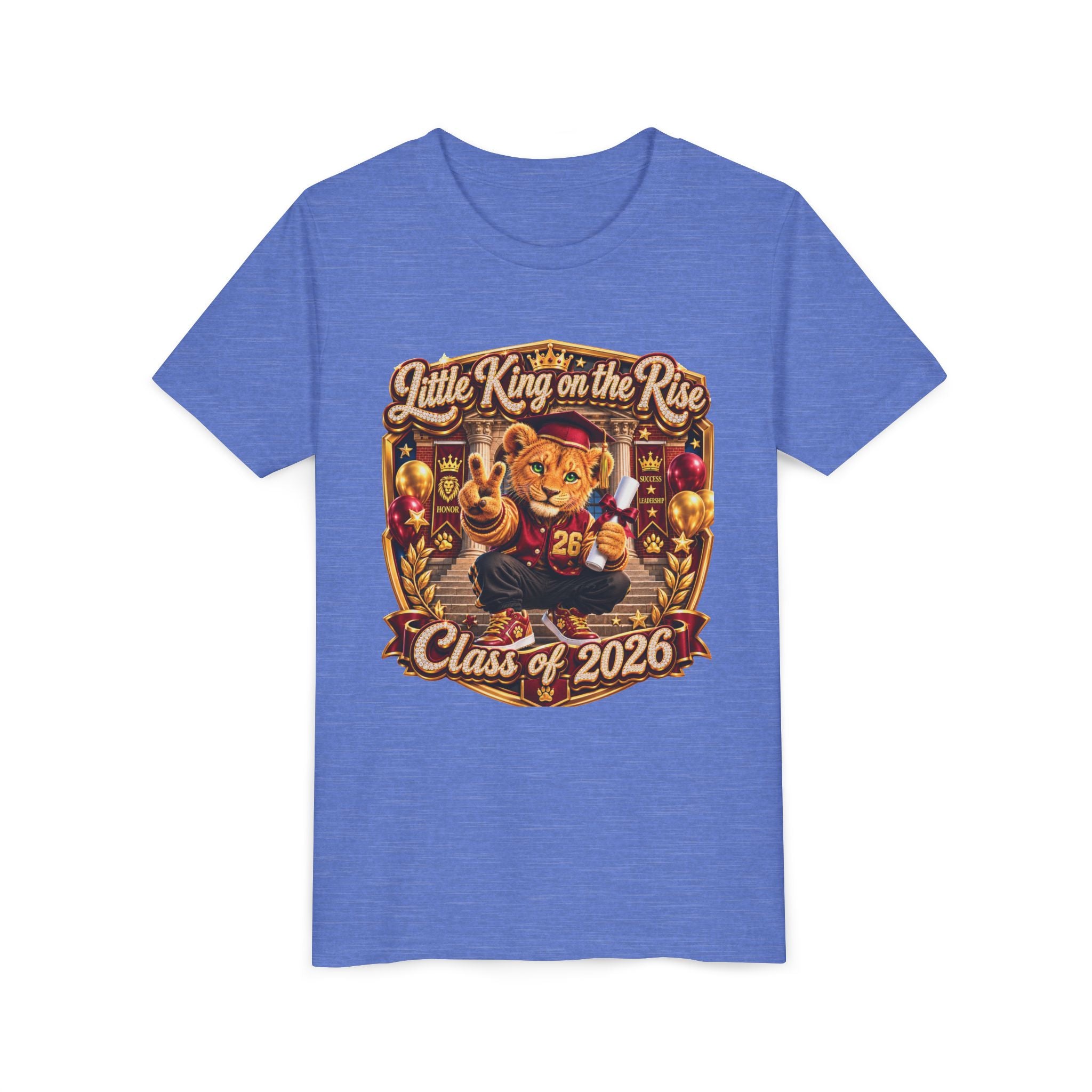 Little King Miko Unisex   Youth Tee — Little King on the Rise