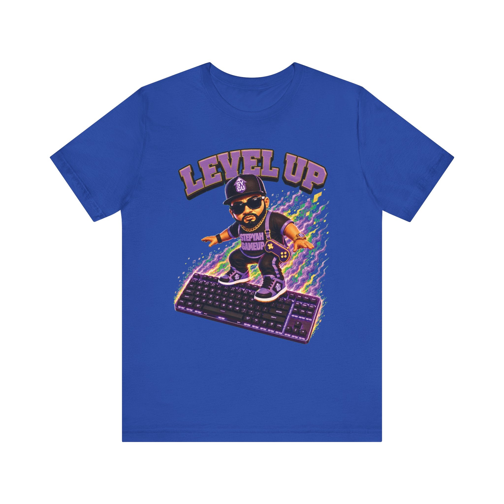 StepYahGameUp — Level Up | Keyboard Rider | Unisex Tee