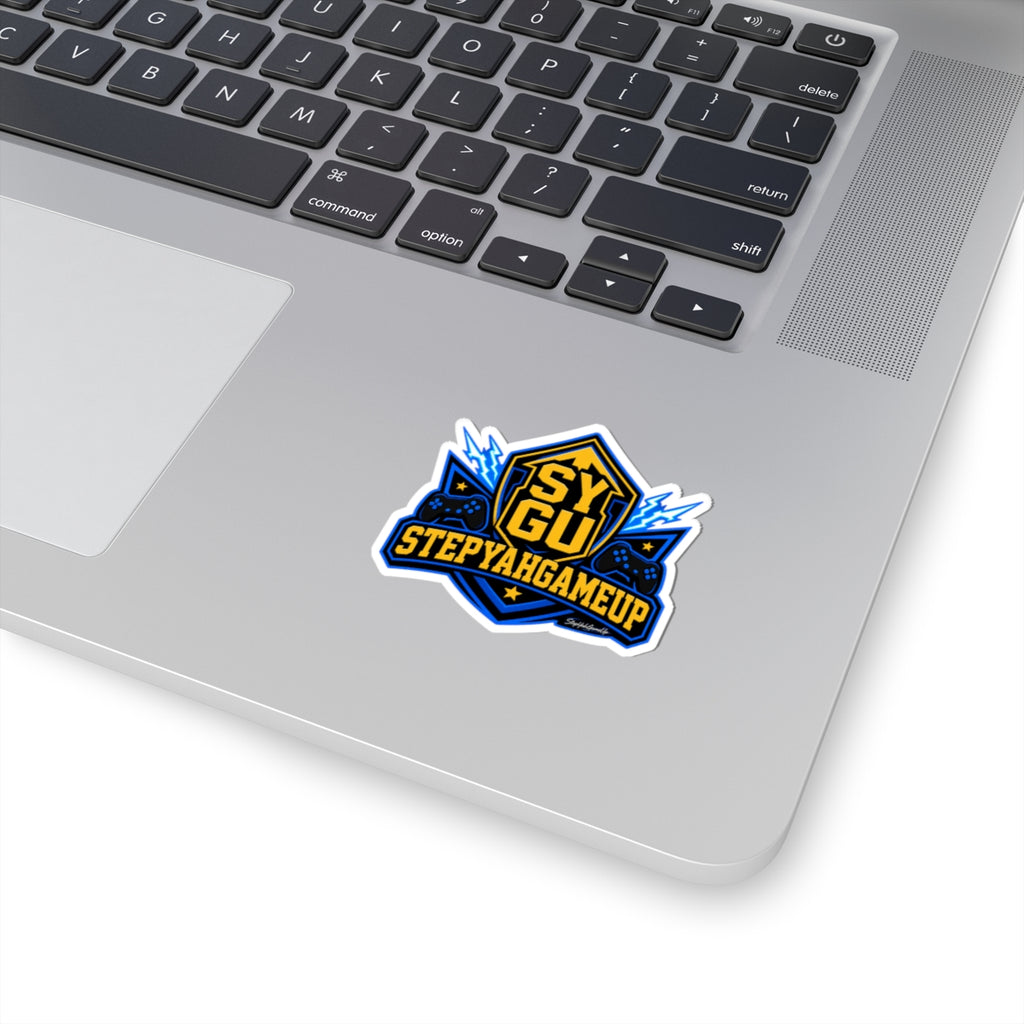 🛡️ StepYahGameUp Shield | Kiss-Cut Sticker