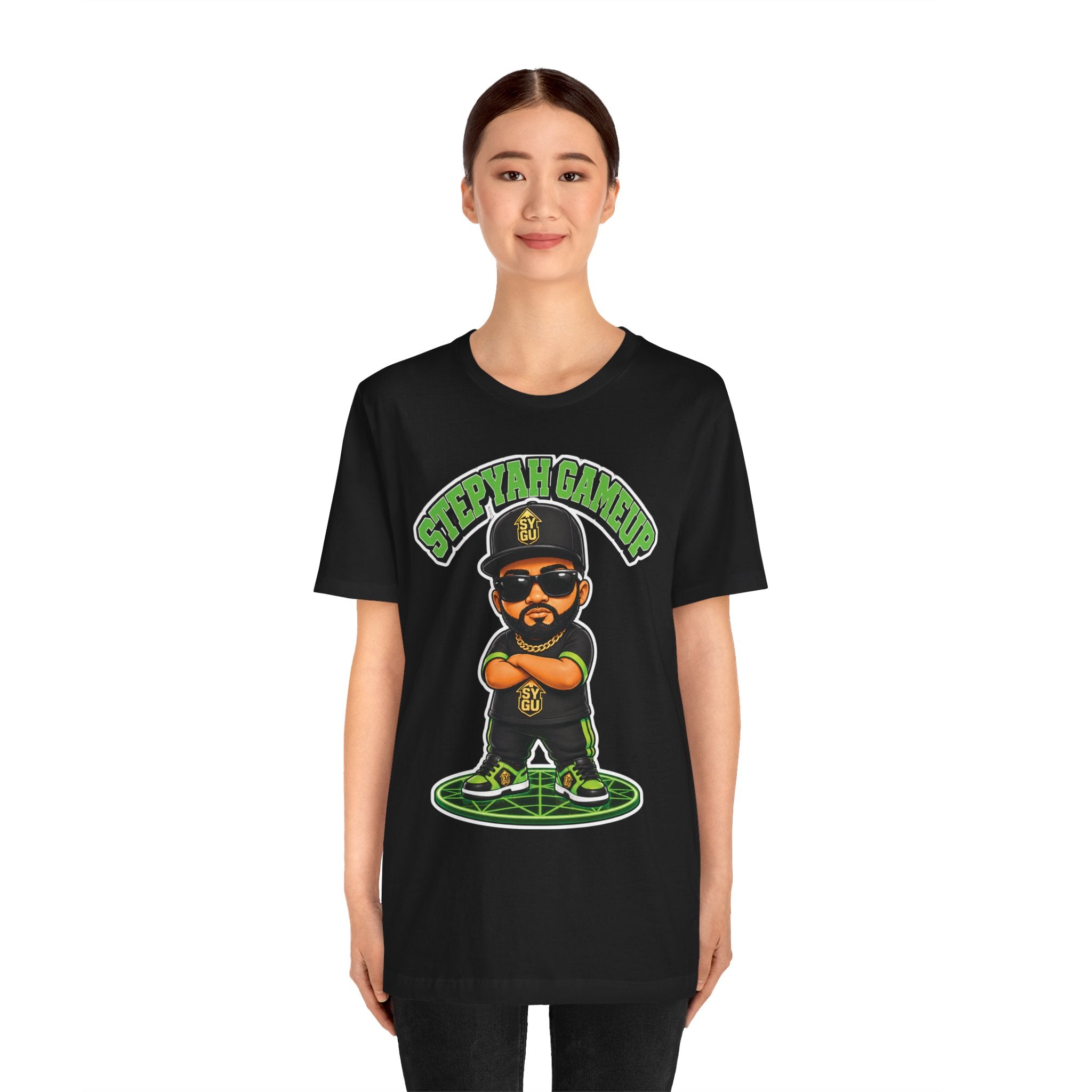 StepYahGameUp — Stumble Step Green Edition | Unisex Tee