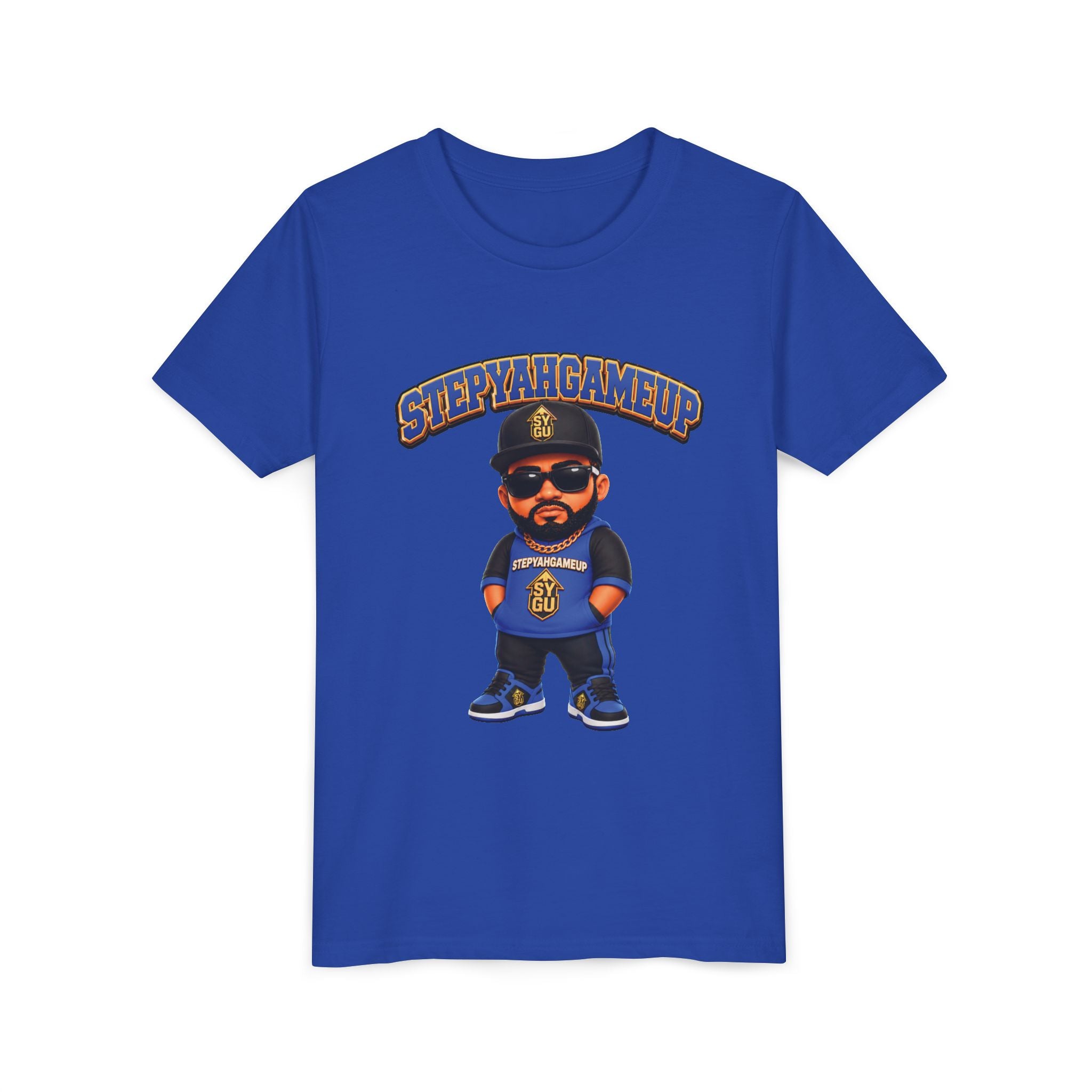 StepYahGameUp — Stumble Step | Hands In Pockets | Youth Tee