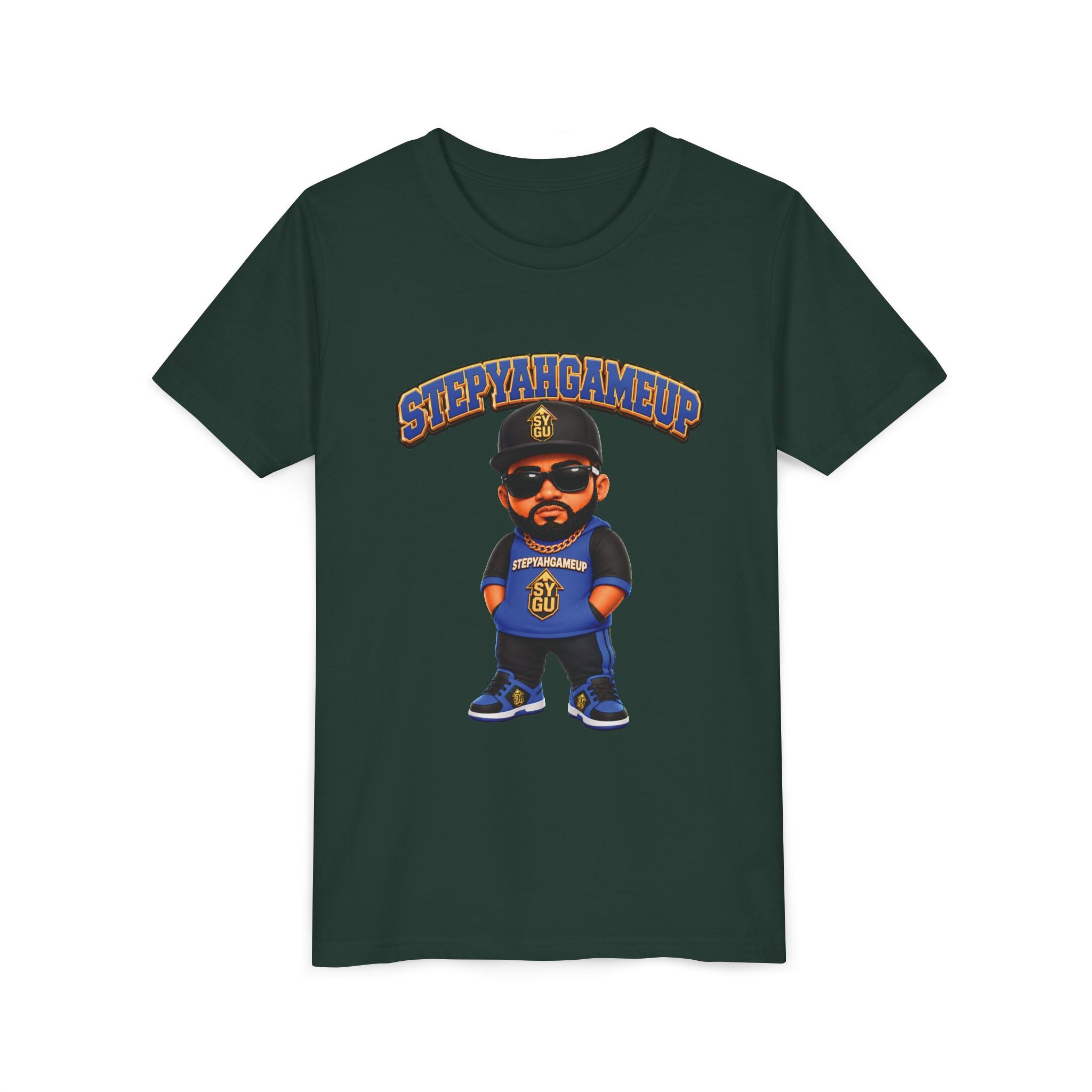 StepYahGameUp — Stumble Step | Hands In Pockets | Youth Tee