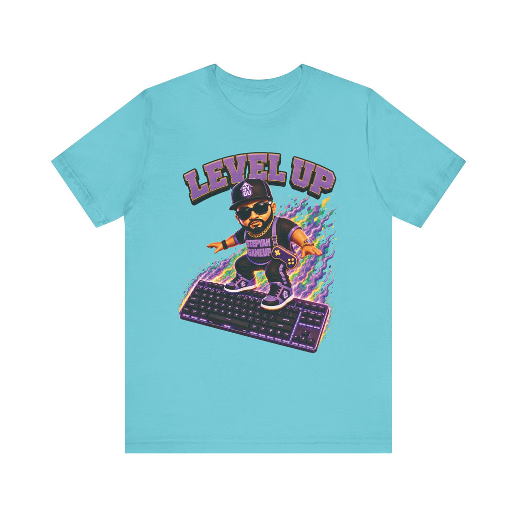 StepYahGameUp — Level Up | Keyboard Rider | Unisex Tee